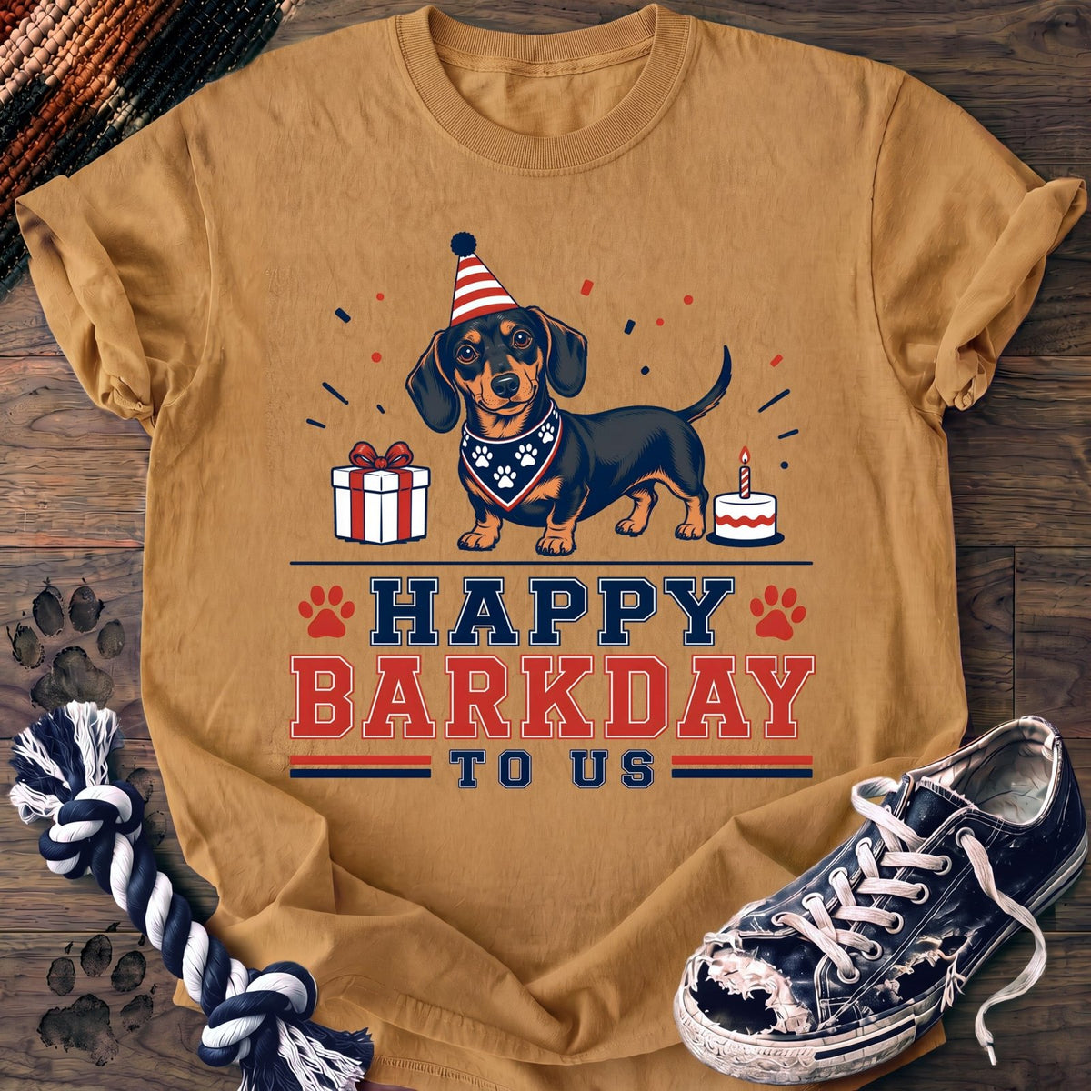 Happy Barkday To Us - Dachshund - PAWSSION CLUB