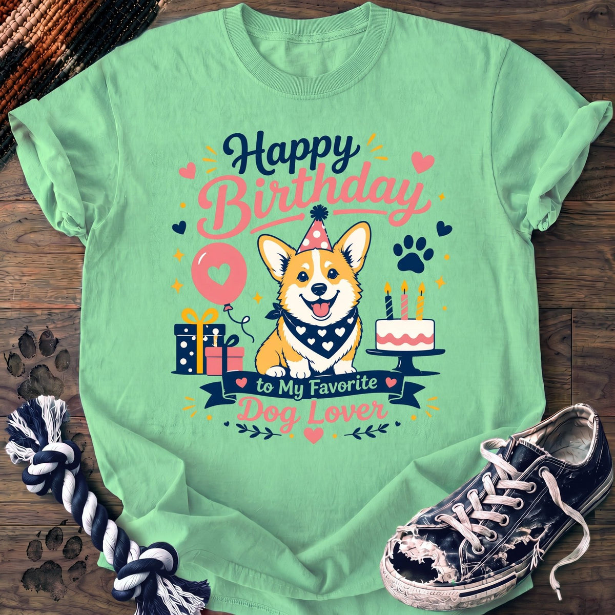 Happy Birthday To My Favorite Dog Lover - Corgi - PAWSSION CLUB