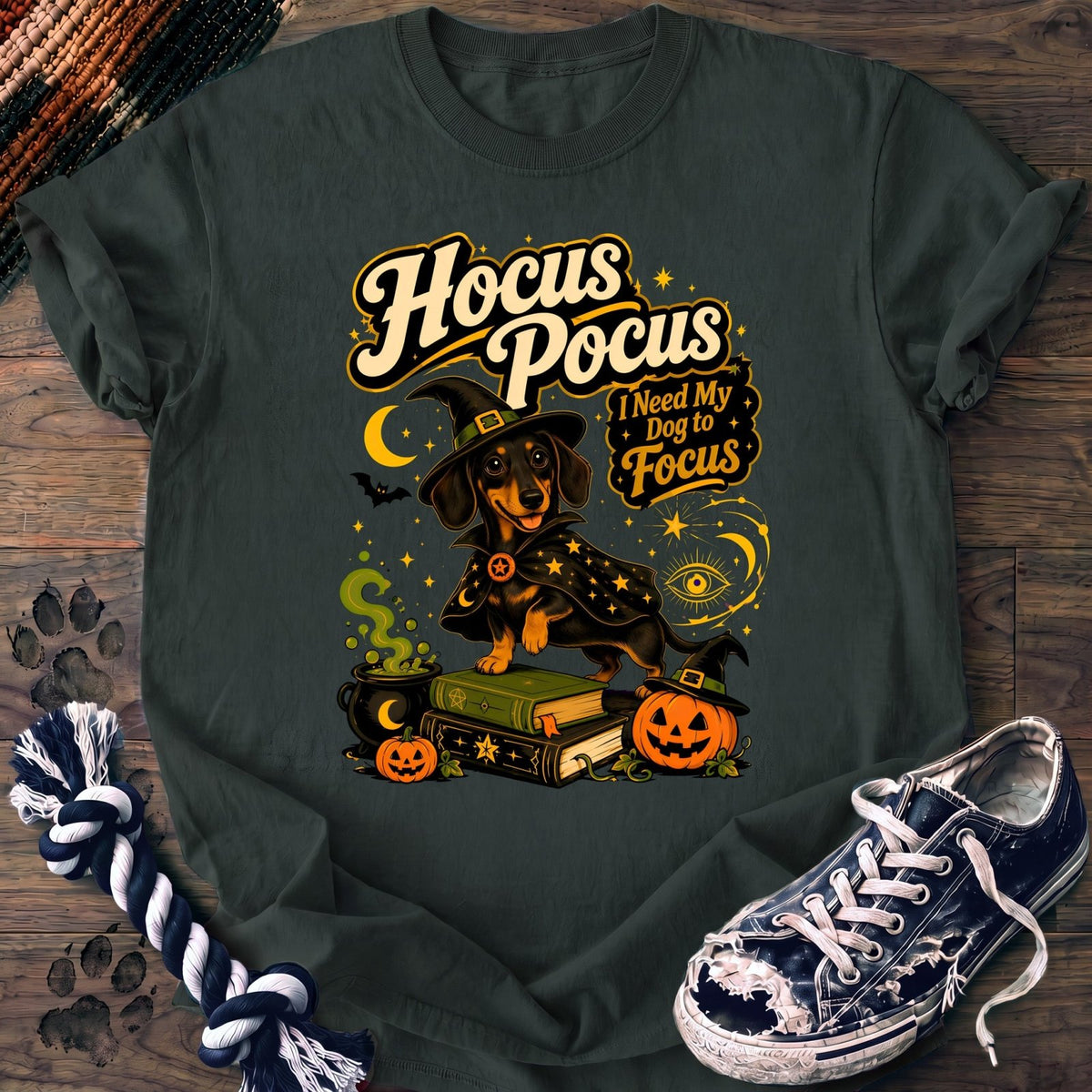 Hocus Pocus I Need My Dog To Focus - Dachshund - PAWSSION CLUB