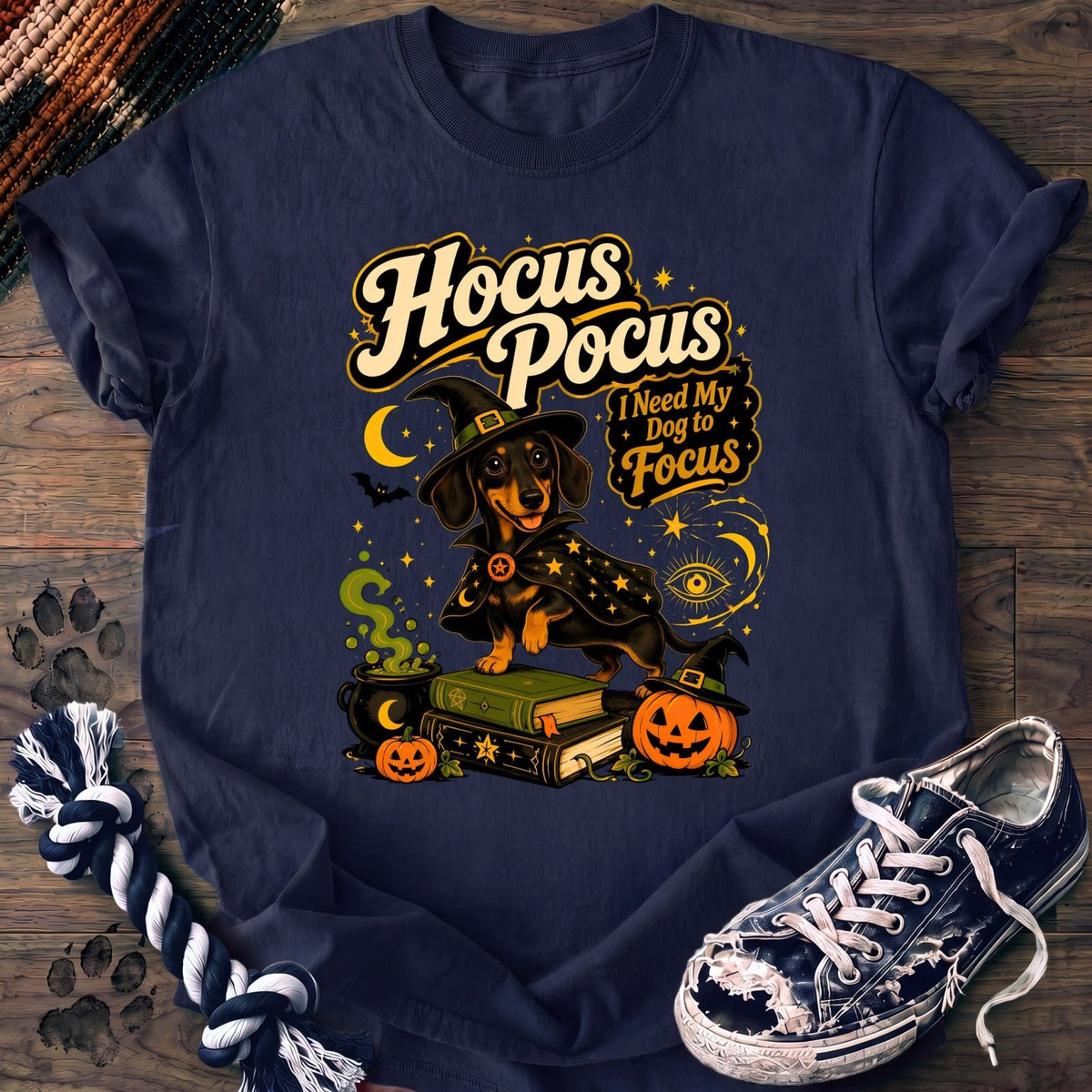 Hocus Pocus I Need My Dog To Focus - Dachshund - PAWSSION CLUB