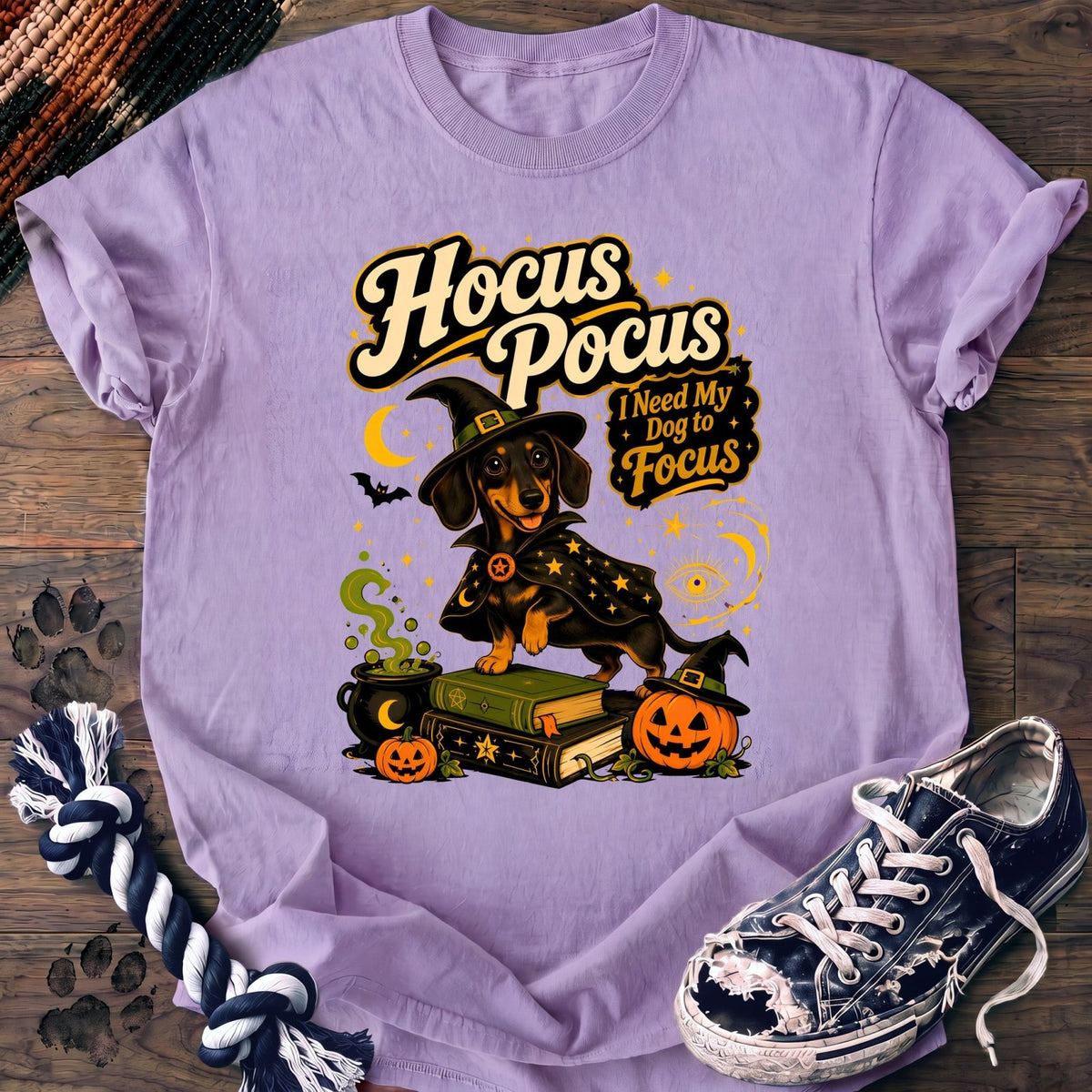 Hocus Pocus I Need My Dog To Focus - Dachshund - PAWSSION CLUB