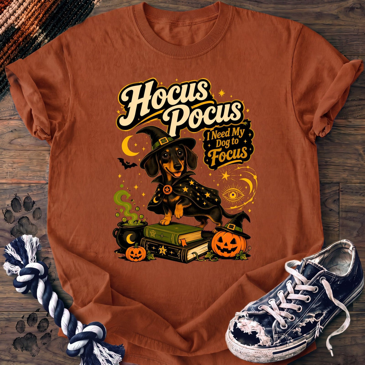 Hocus Pocus I Need My Dog To Focus - Dachshund - PAWSSION CLUB
