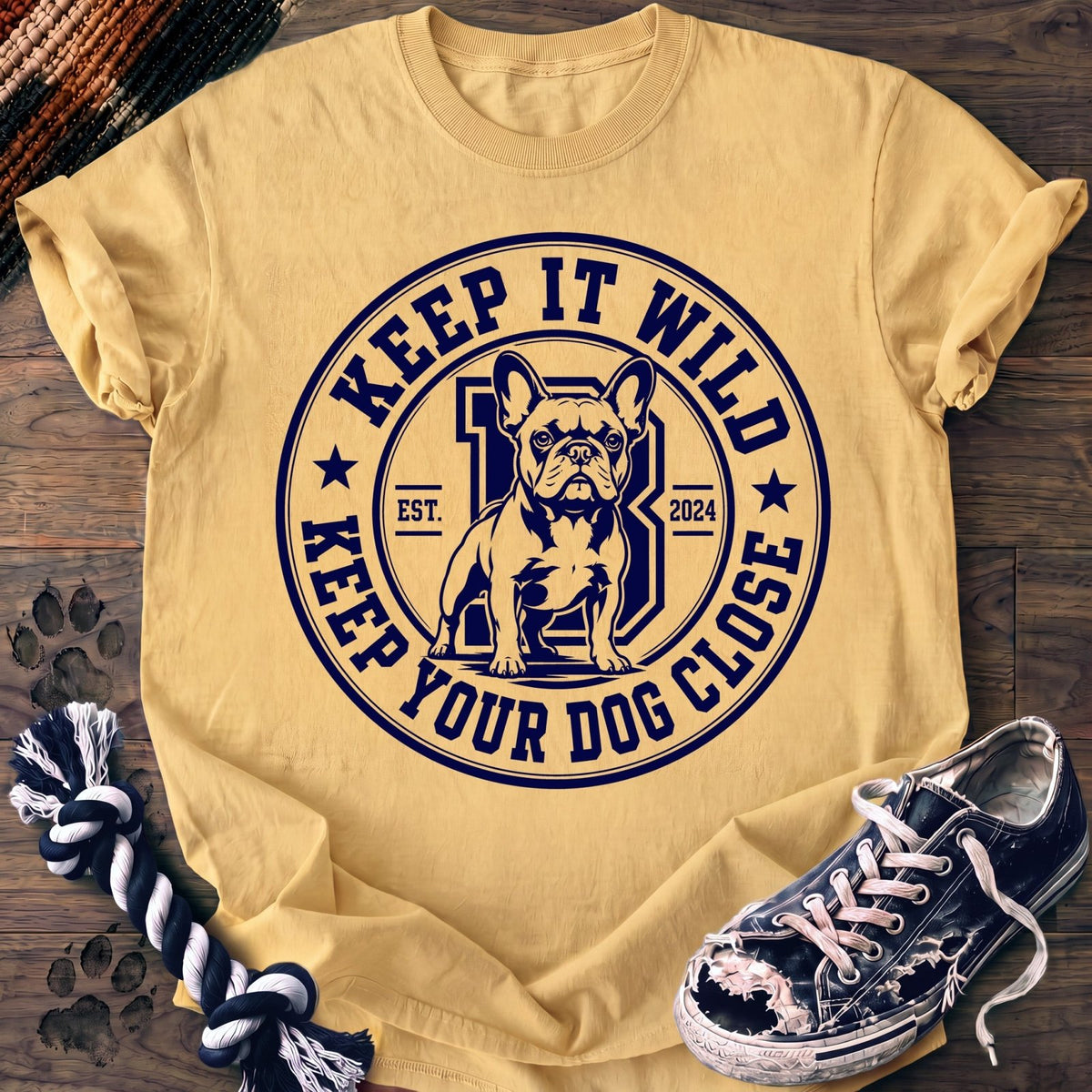 Keep It Wild Keep Your Dog Close - French Bulldog - PAWSSION CLUB