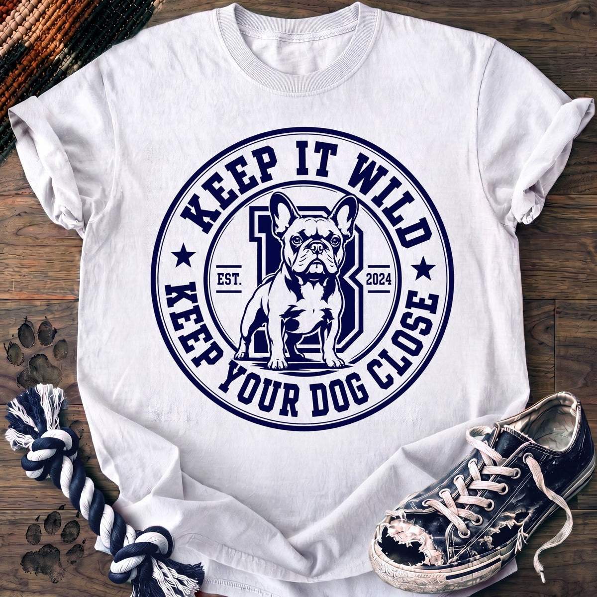 Keep It Wild Keep Your Dog Close - French Bulldog - PAWSSION CLUB