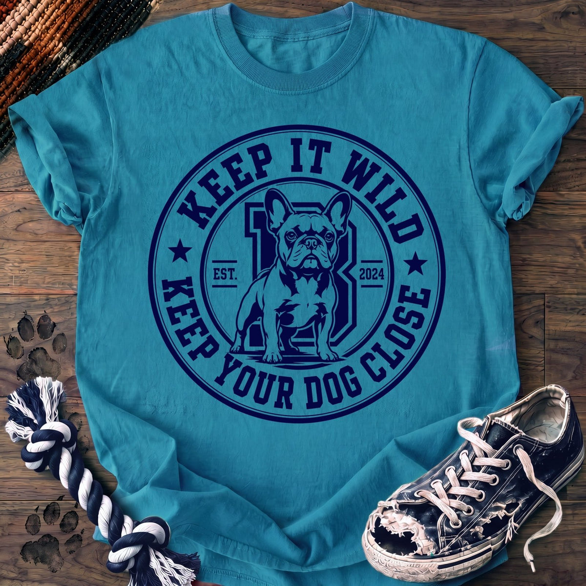 Keep It Wild Keep Your Dog Close - French Bulldog - PAWSSION CLUB