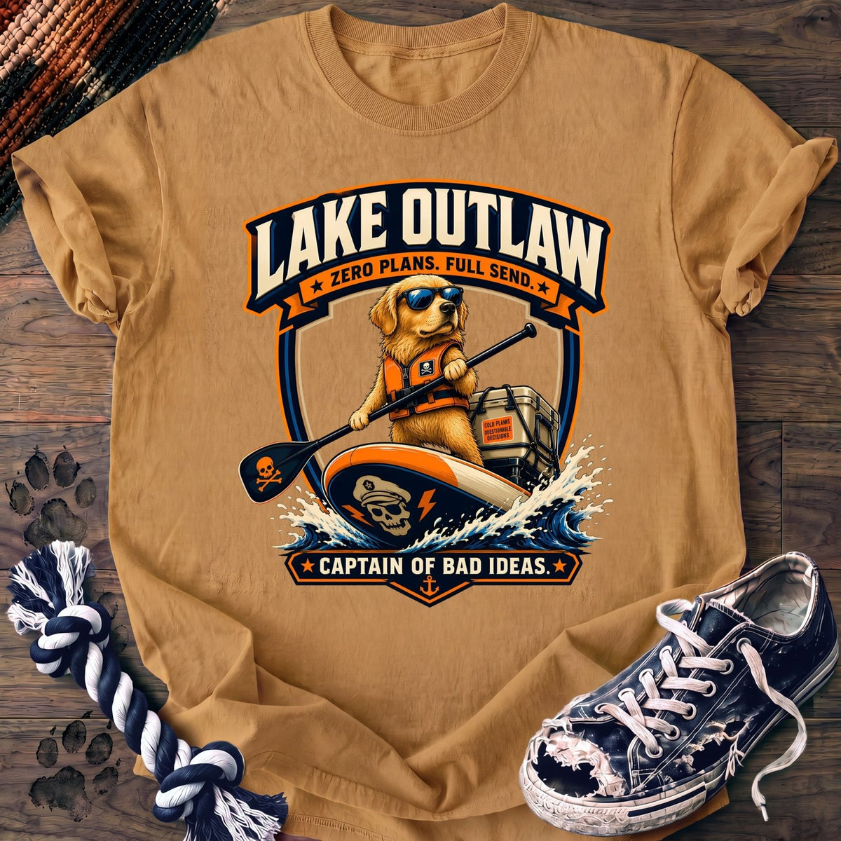Lake Outlaw Captain Of Bad Ideas - Golden Retriever - PAWSSION CLUB