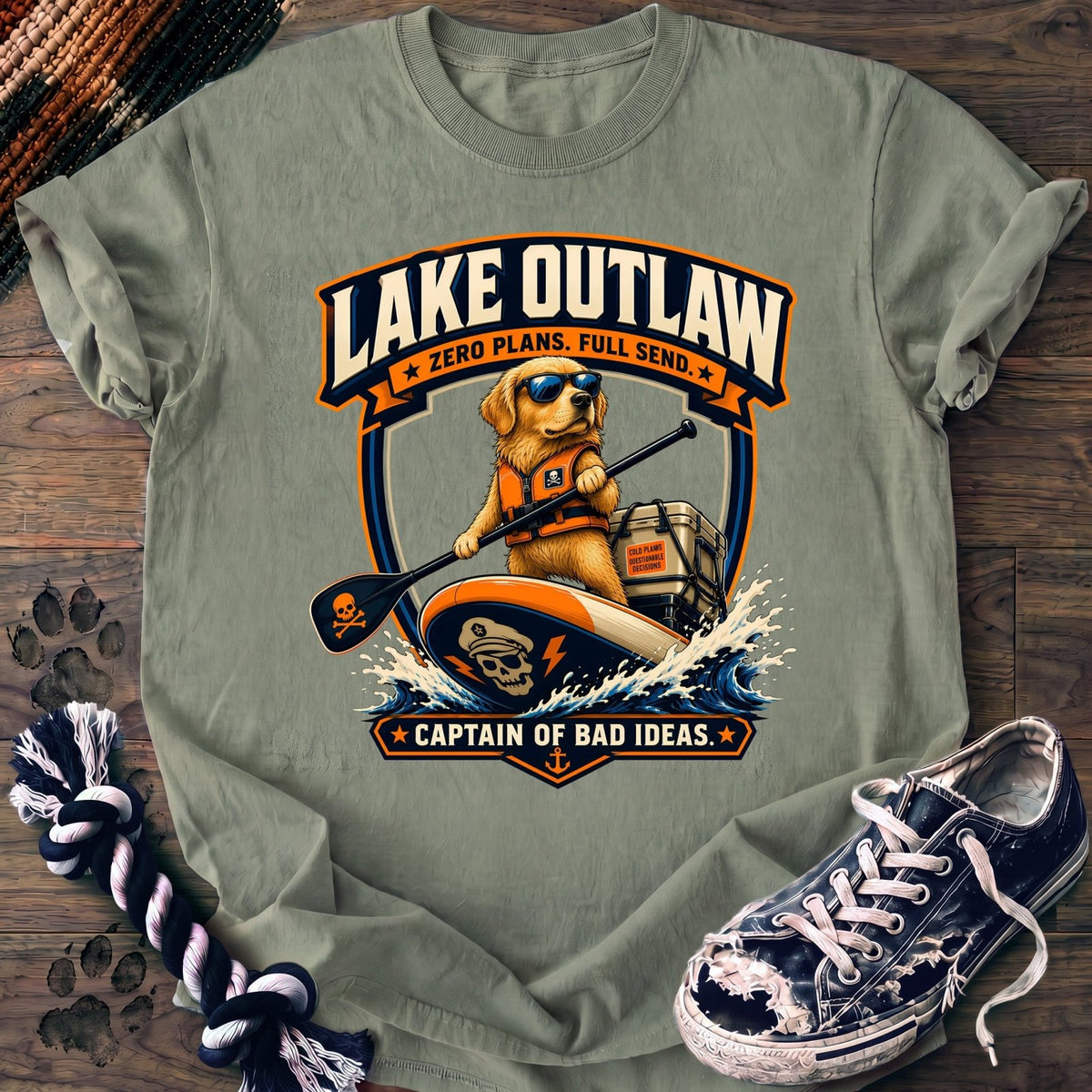 Lake Outlaw Captain Of Bad Ideas - Golden Retriever - PAWSSION CLUB