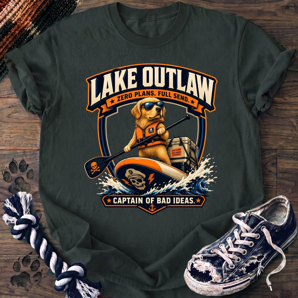 Lake Outlaw Captain Of Bad Ideas - Golden Retriever - PAWSSION CLUB