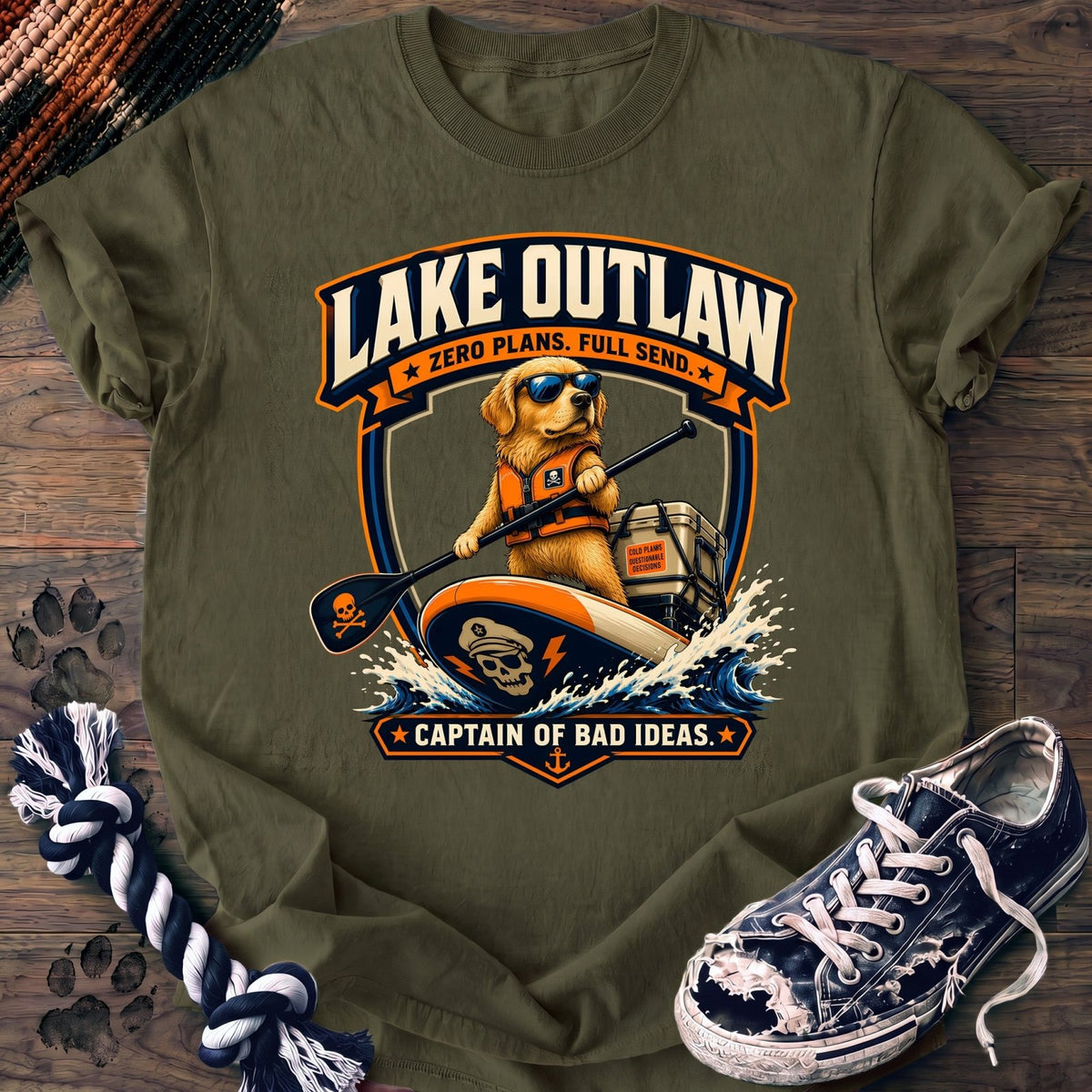 Lake Outlaw Captain Of Bad Ideas - Golden Retriever - PAWSSION CLUB