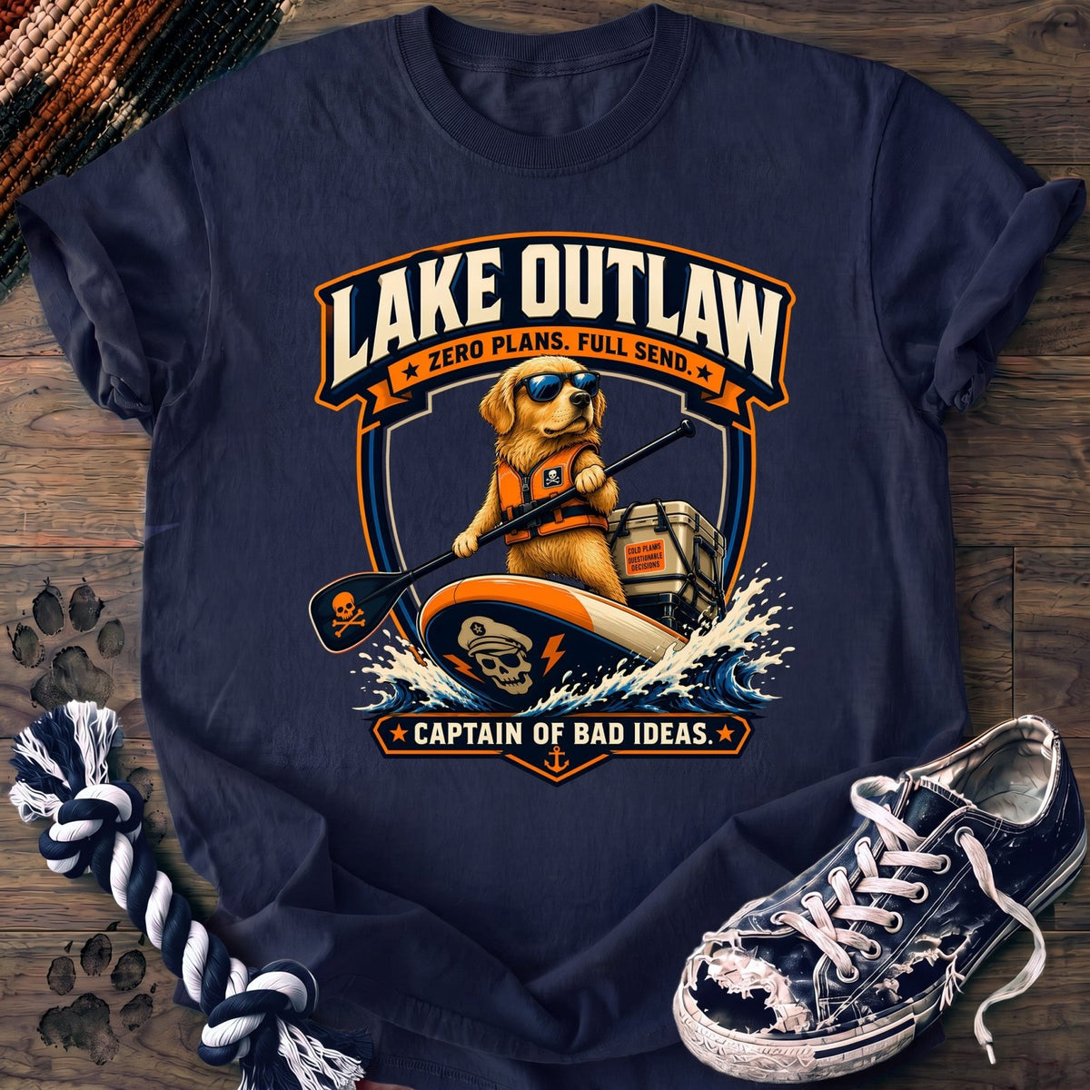 Lake Outlaw Captain Of Bad Ideas - Golden Retriever - PAWSSION CLUB