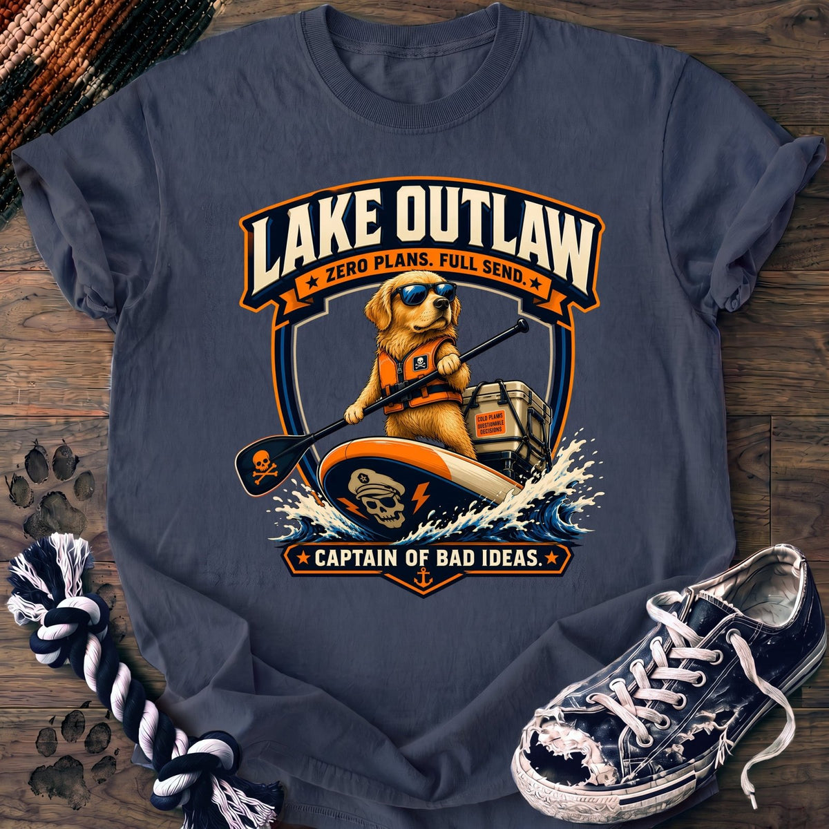 Lake Outlaw Captain Of Bad Ideas - Golden Retriever - PAWSSION CLUB