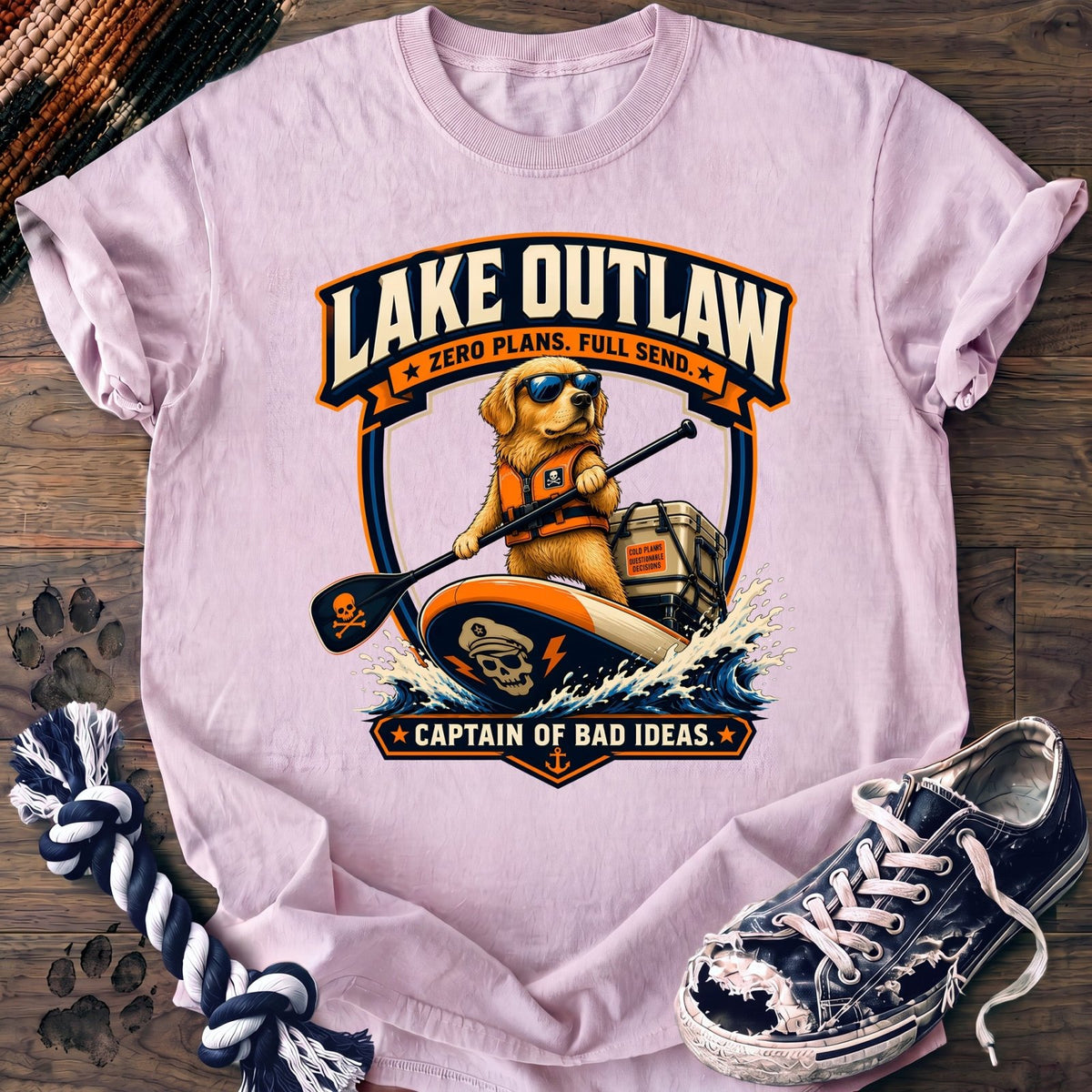 Lake Outlaw Captain Of Bad Ideas - Golden Retriever - PAWSSION CLUB