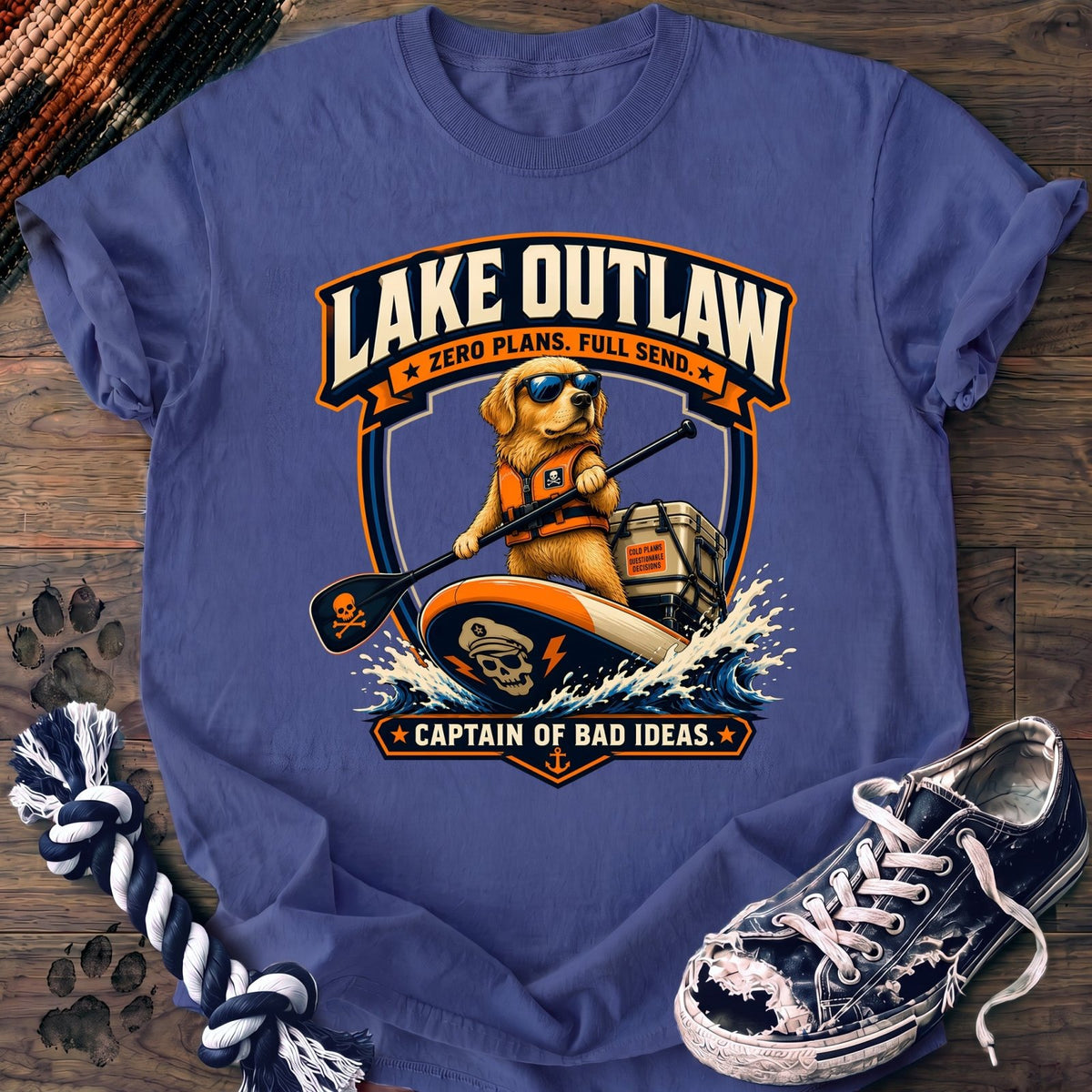 Lake Outlaw Captain Of Bad Ideas - Golden Retriever - PAWSSION CLUB