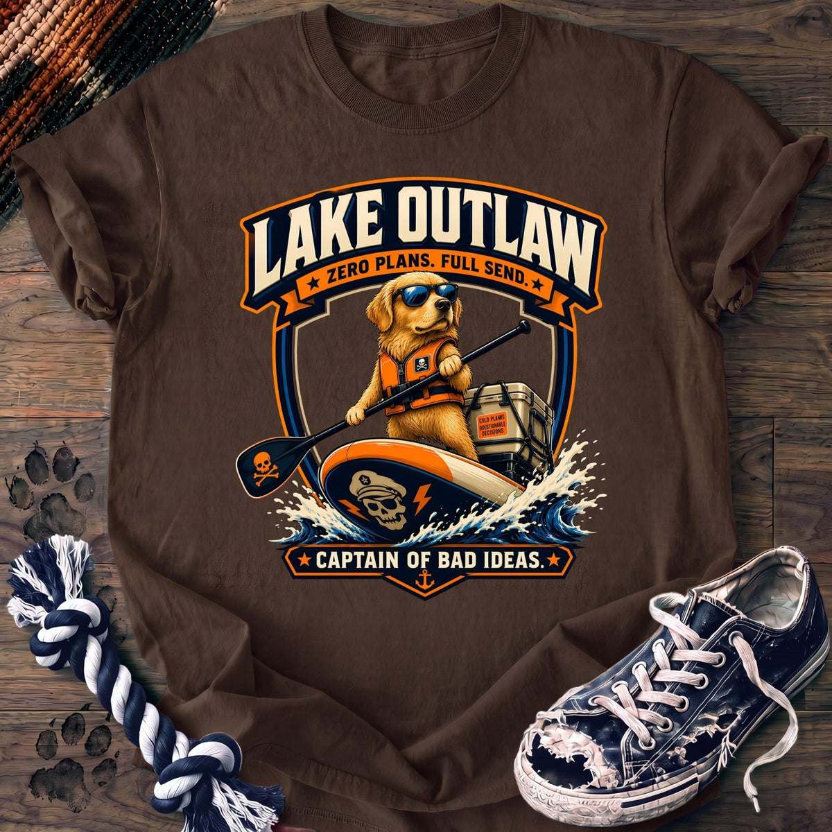 Lake Outlaw Captain Of Bad Ideas - Golden Retriever - PAWSSION CLUB
