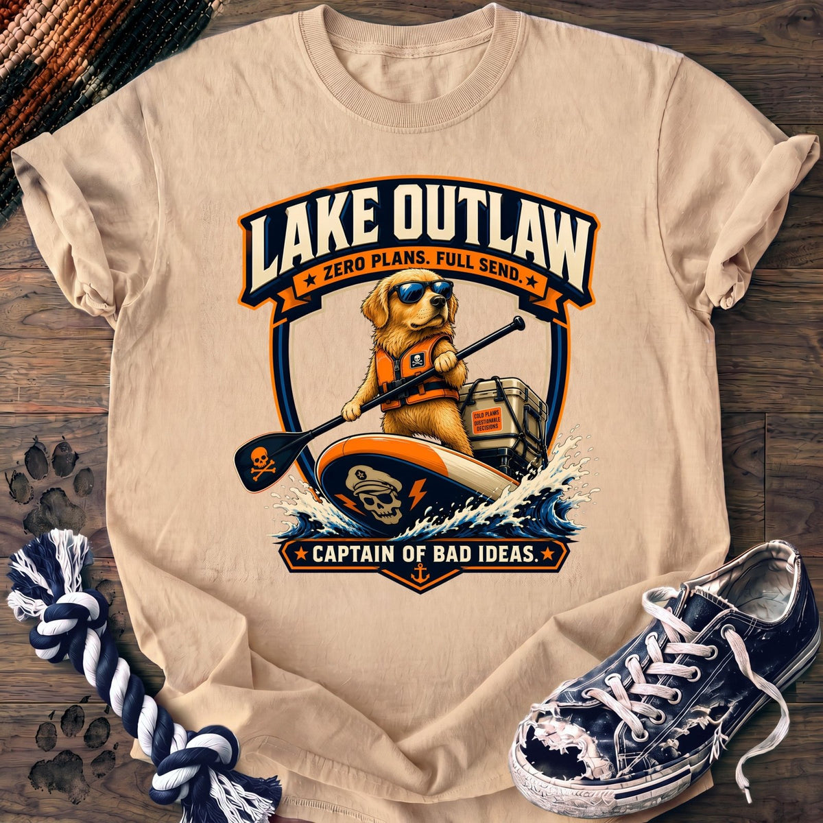Lake Outlaw Captain Of Bad Ideas - Golden Retriever - PAWSSION CLUB