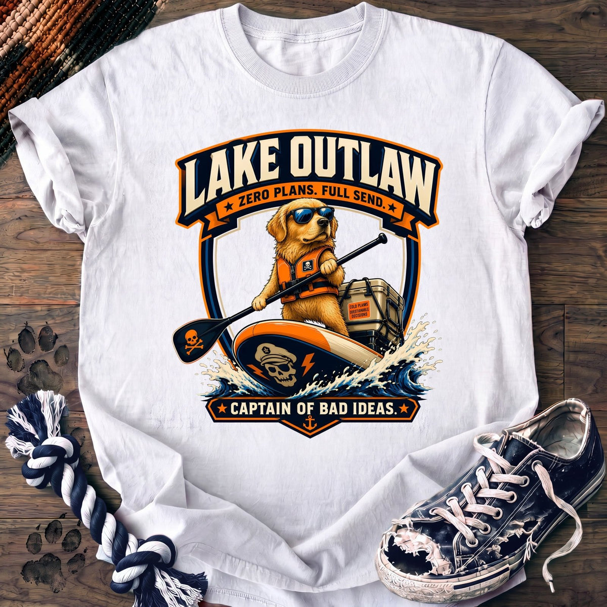 Lake Outlaw Captain Of Bad Ideas - Golden Retriever - PAWSSION CLUB