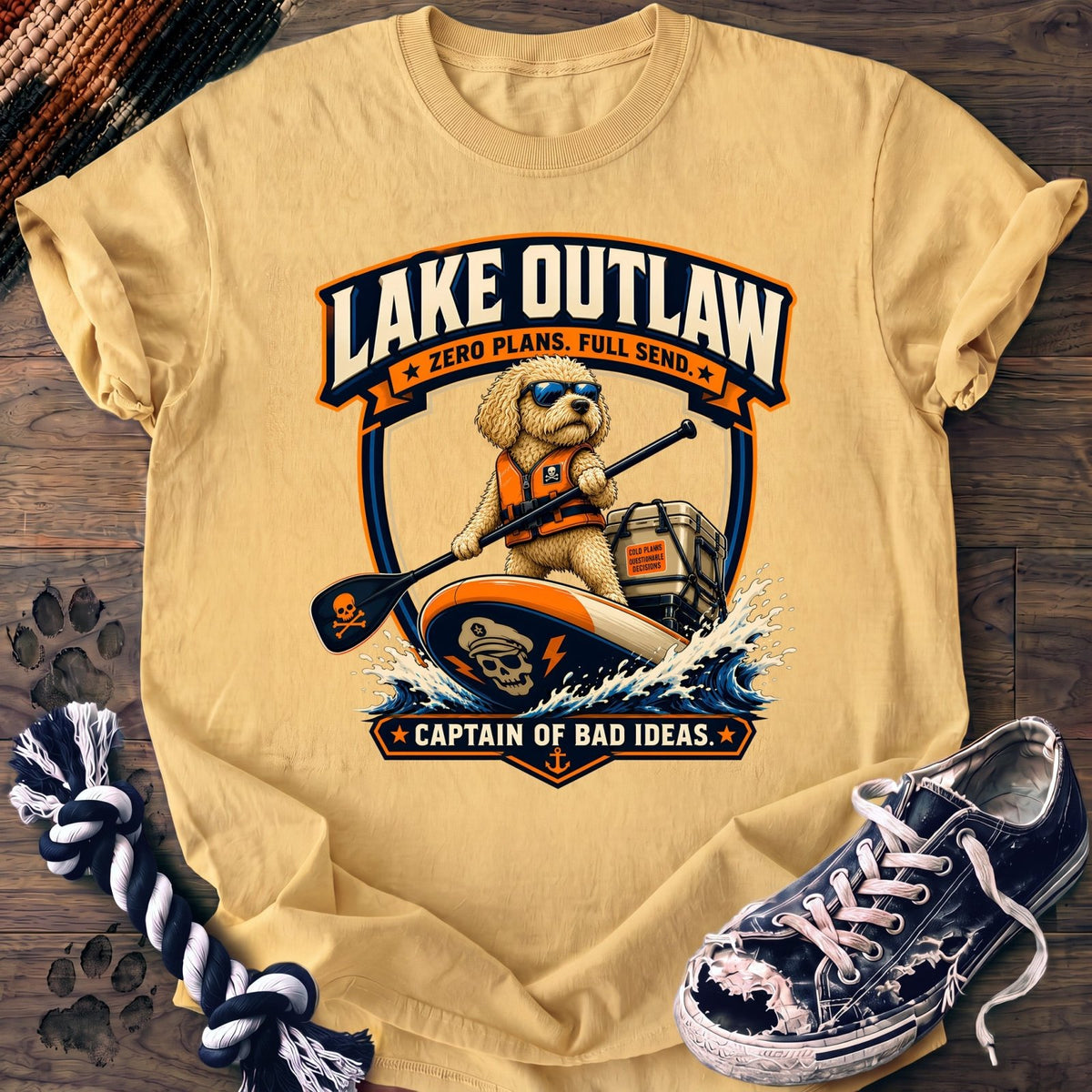 Lake Outlaw Captain Of Bad Ideas - Goldendoodle - PAWSSION CLUB