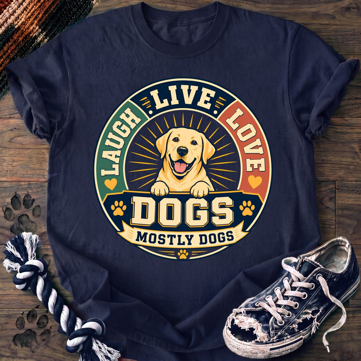 Laug Live Love Dogs Mostly Dogs - Labrador Retriever - PAWSSION CLUB