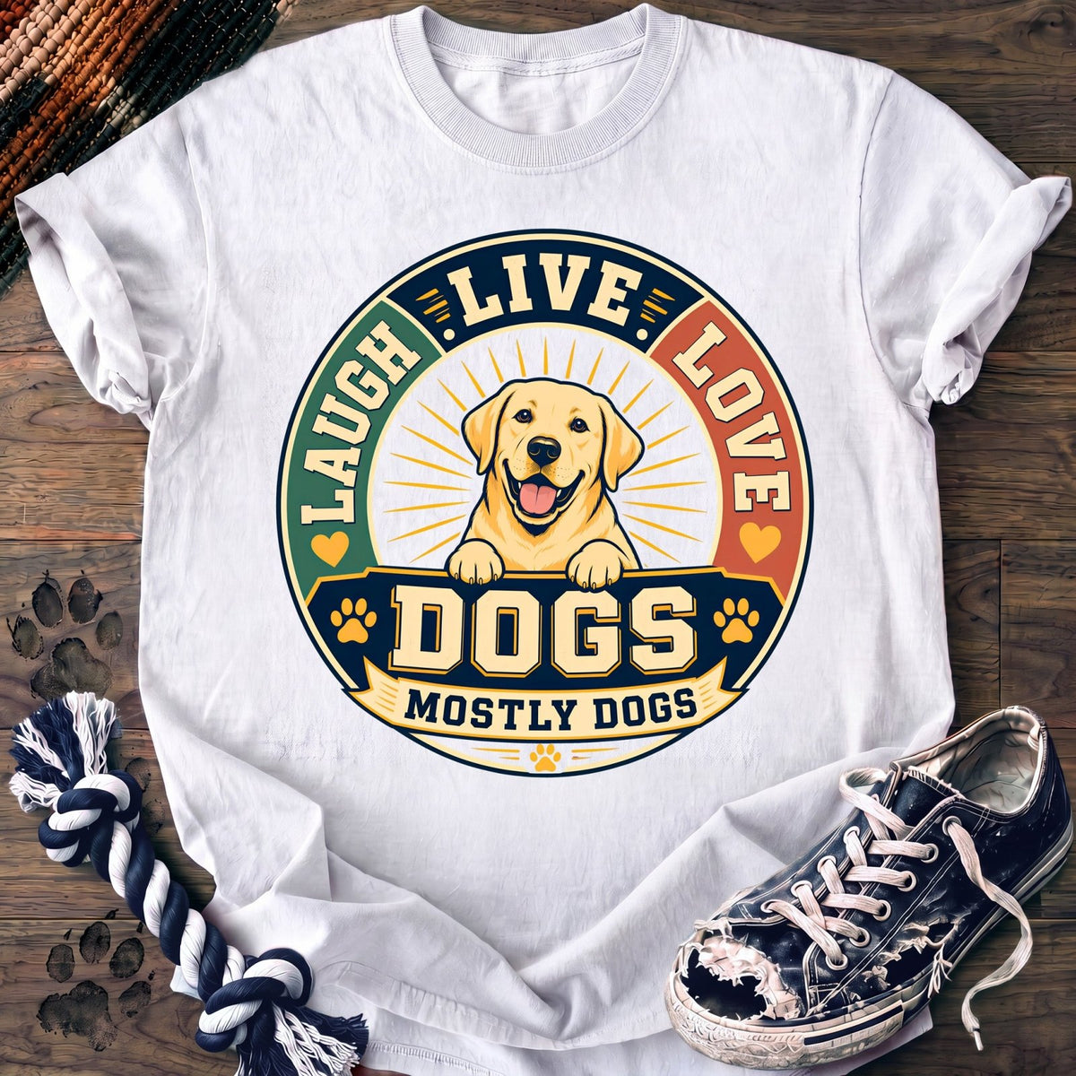 Laug Live Love Dogs Mostly Dogs - Labrador Retriever - PAWSSION CLUB