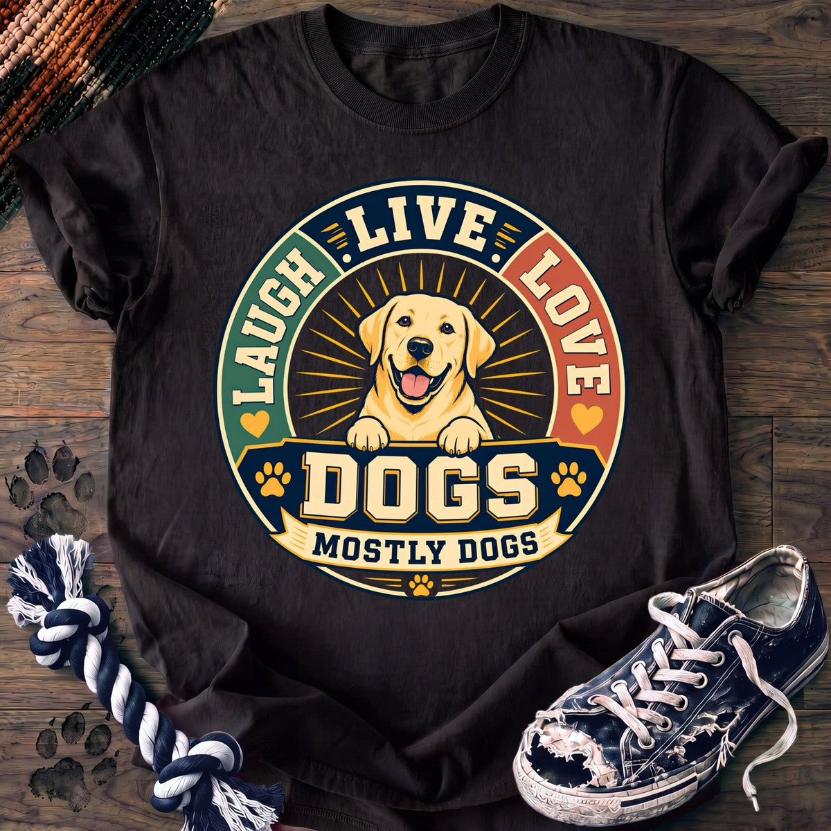 Laug Live Love Dogs Mostly Dogs - Labrador Retriever - PAWSSION CLUB