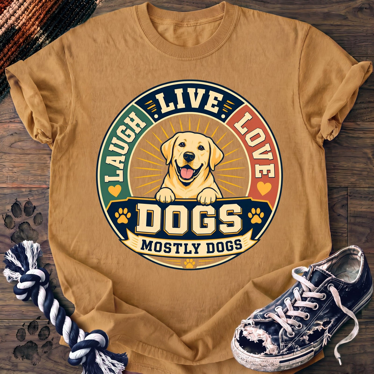 Laug Live Love Dogs Mostly Dogs - Labrador Retriever - PAWSSION CLUB