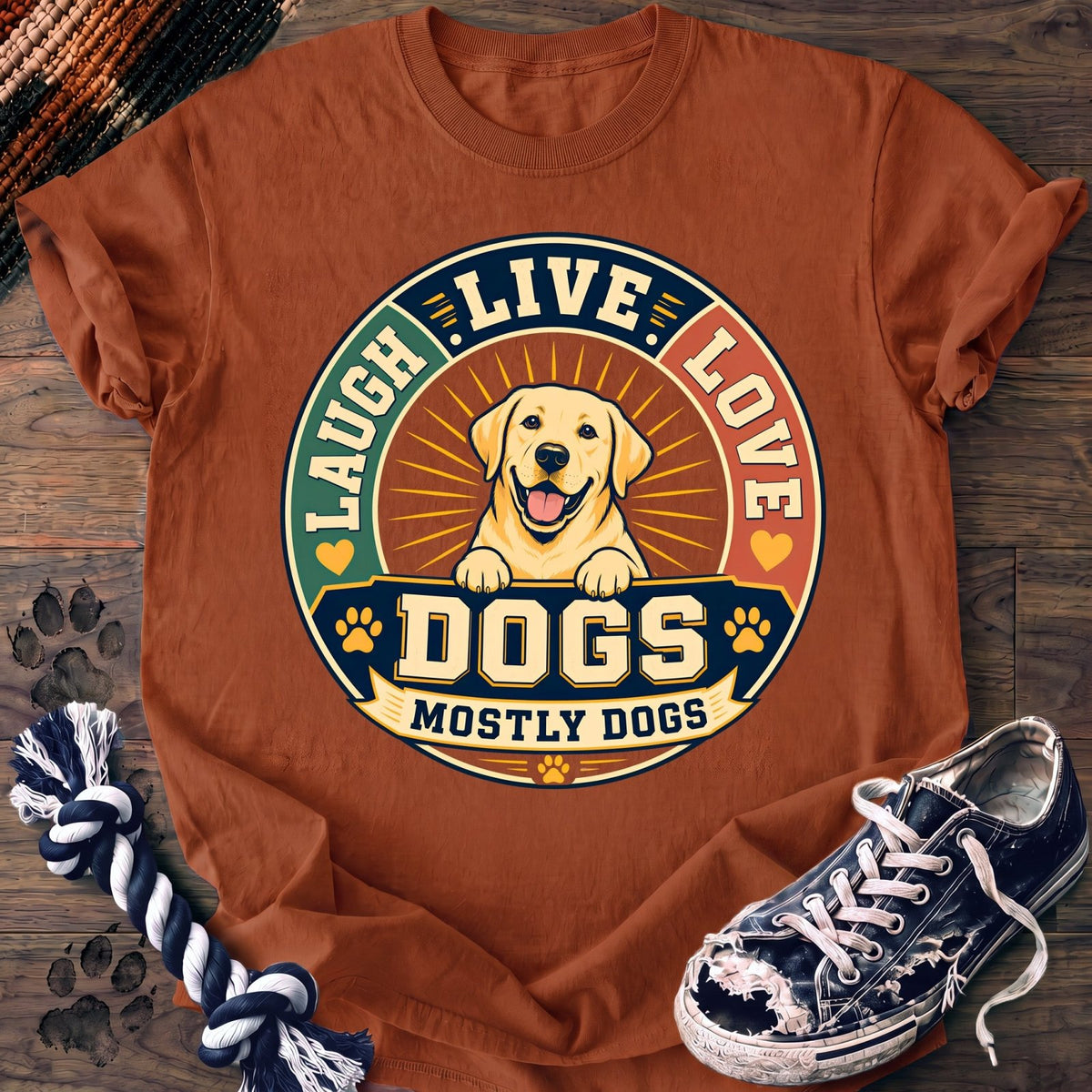 Laug Live Love Dogs Mostly Dogs - Labrador Retriever - PAWSSION CLUB