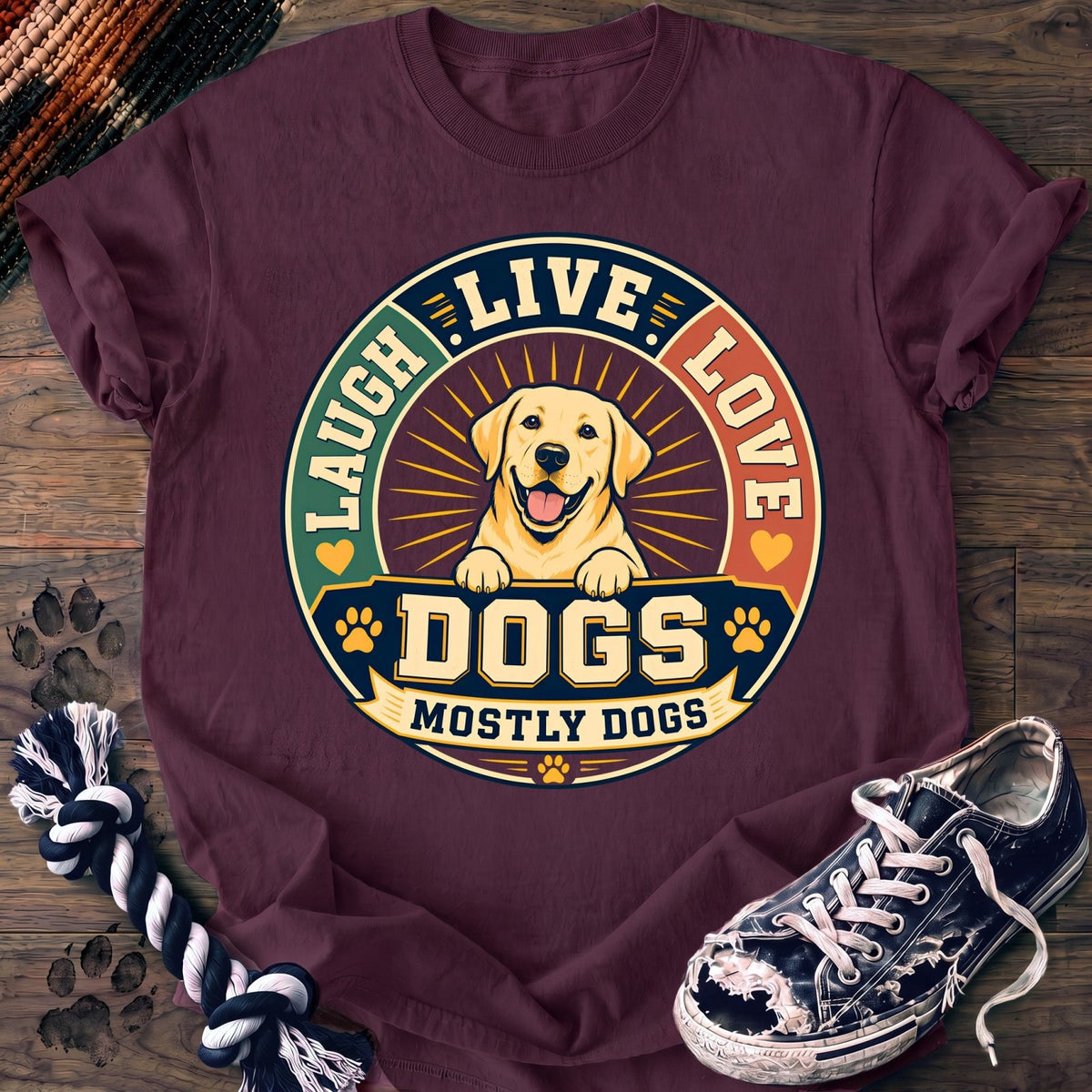Laug Live Love Dogs Mostly Dogs - Labrador Retriever - PAWSSION CLUB