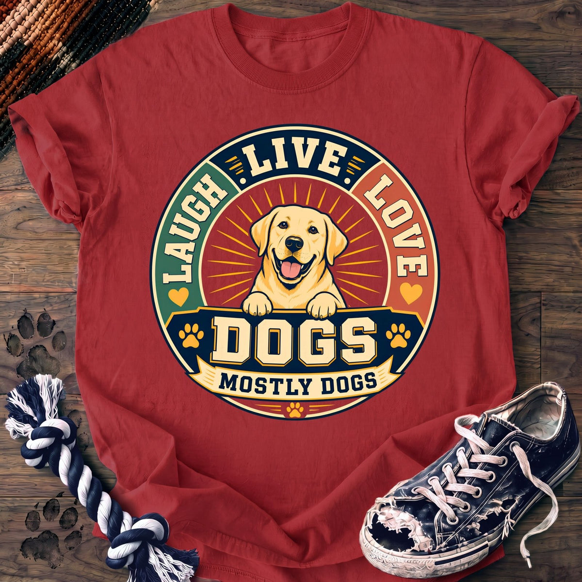 Laug Live Love Dogs Mostly Dogs - Labrador Retriever - PAWSSION CLUB