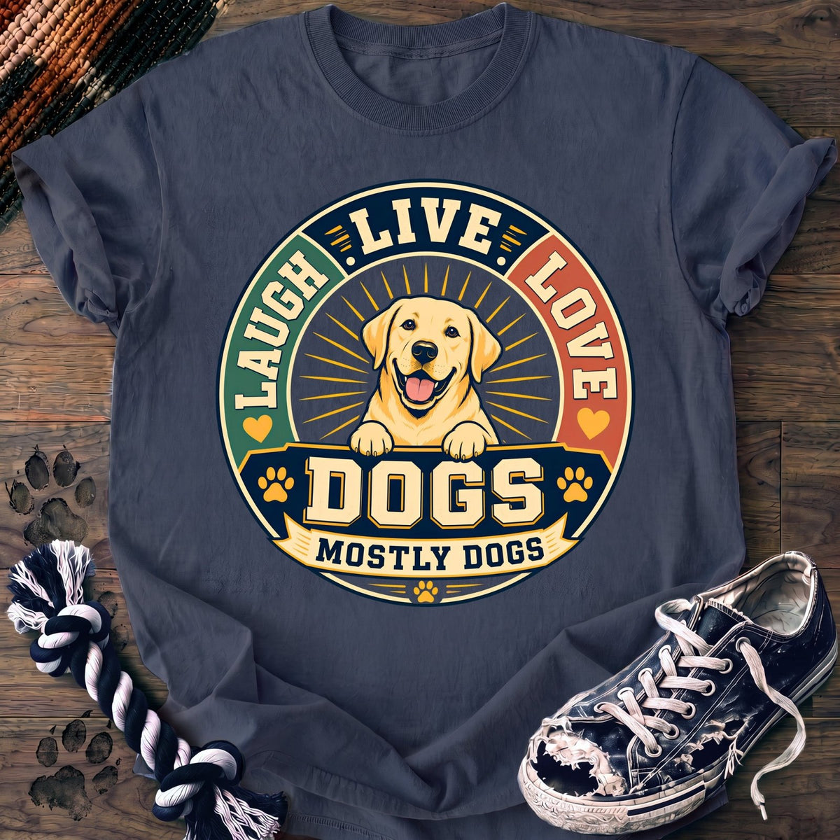 Laug Live Love Dogs Mostly Dogs - Labrador Retriever - PAWSSION CLUB