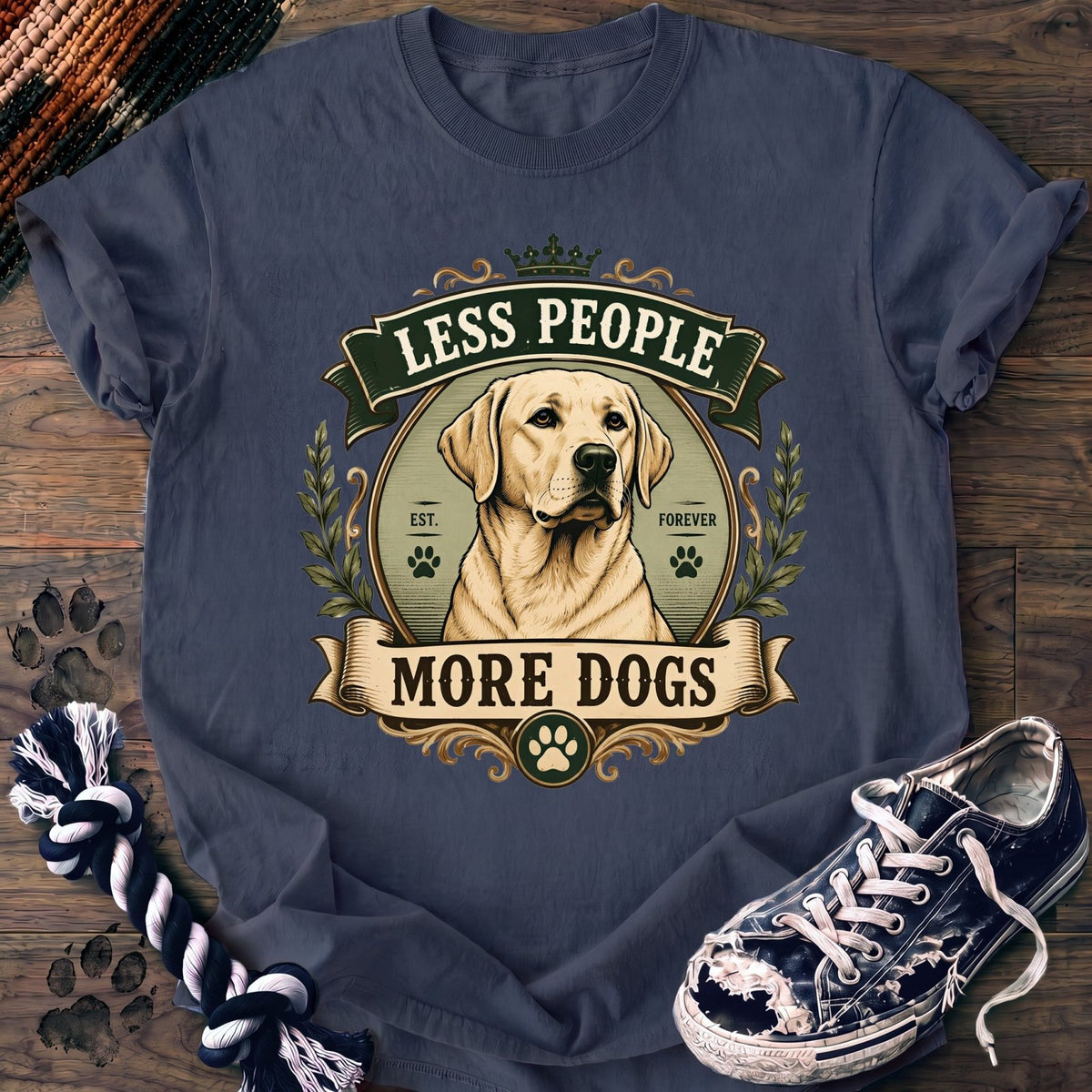 Less People More Dogs - Labrador Retriever - PAWSSION CLUB
