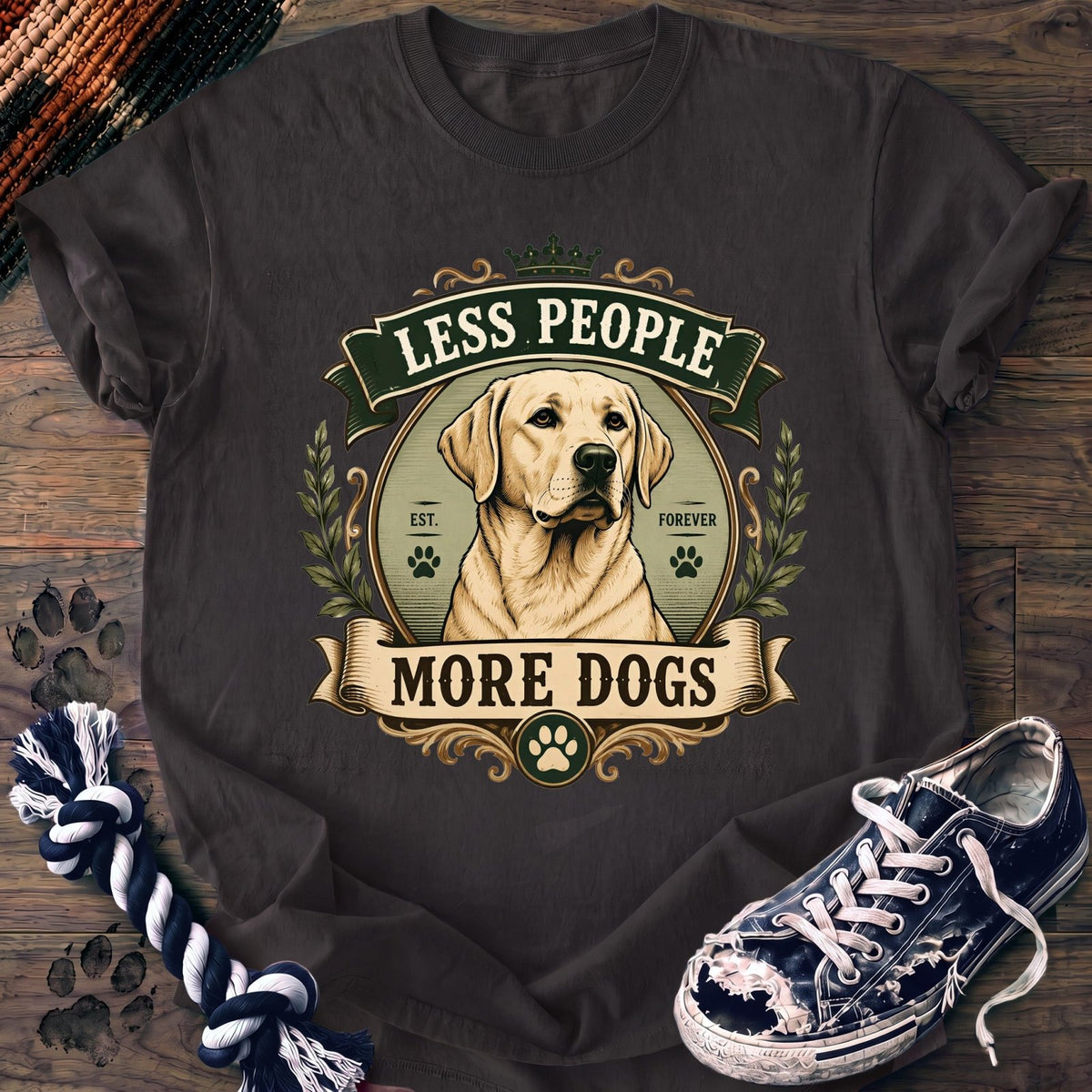 Less People More Dogs - Labrador Retriever - PAWSSION CLUB