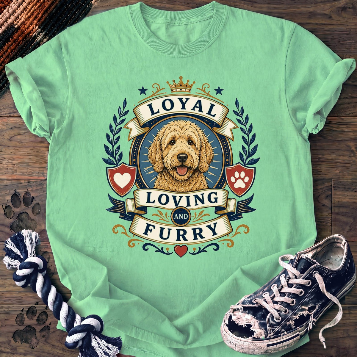 Loyal Loving And Furry - Goldendoodle - PAWSSION CLUB