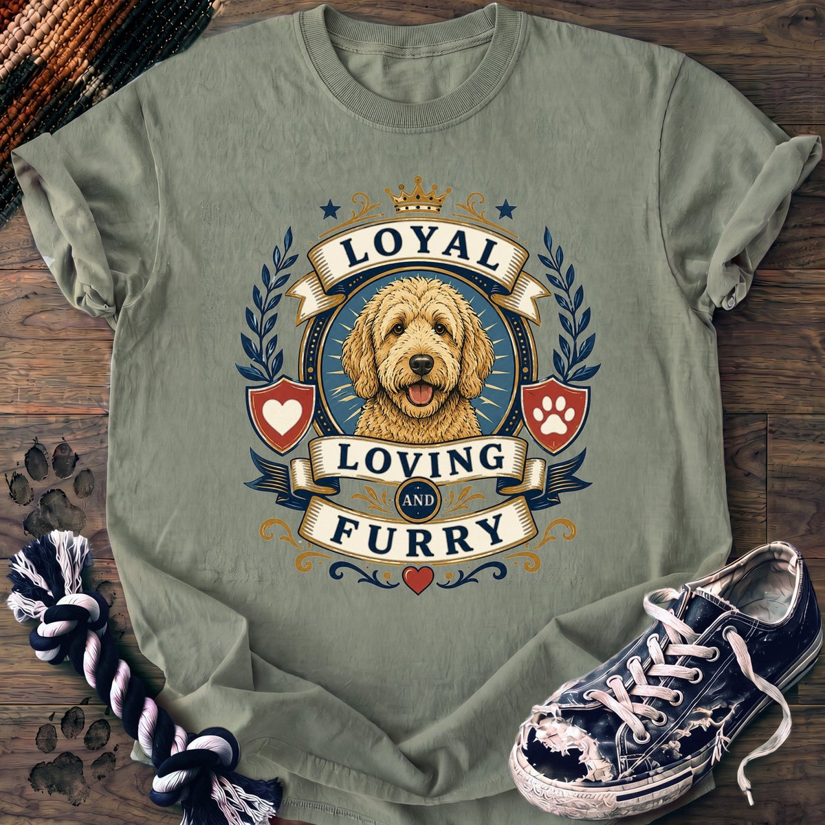 Loyal Loving And Furry - Goldendoodle - PAWSSION CLUB