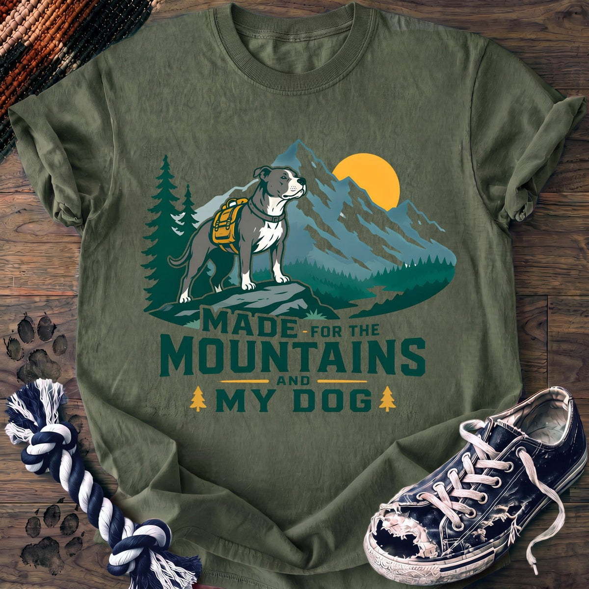 Made For The Mountains And My Dog - Pitbull - PAWSSION CLUB