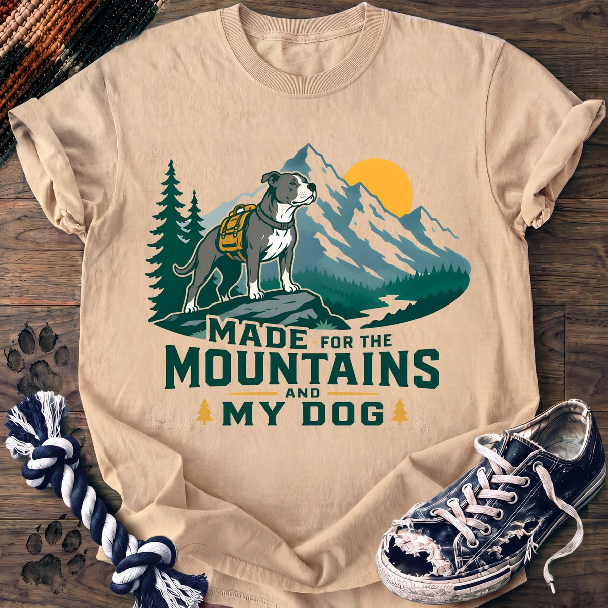 Made For The Mountains And My Dog - Pitbull - PAWSSION CLUB