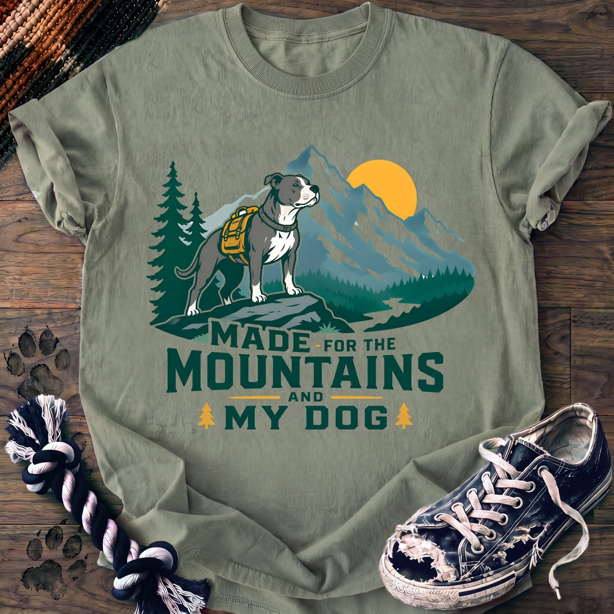 Made For The Mountains And My Dog - Pitbull - PAWSSION CLUB