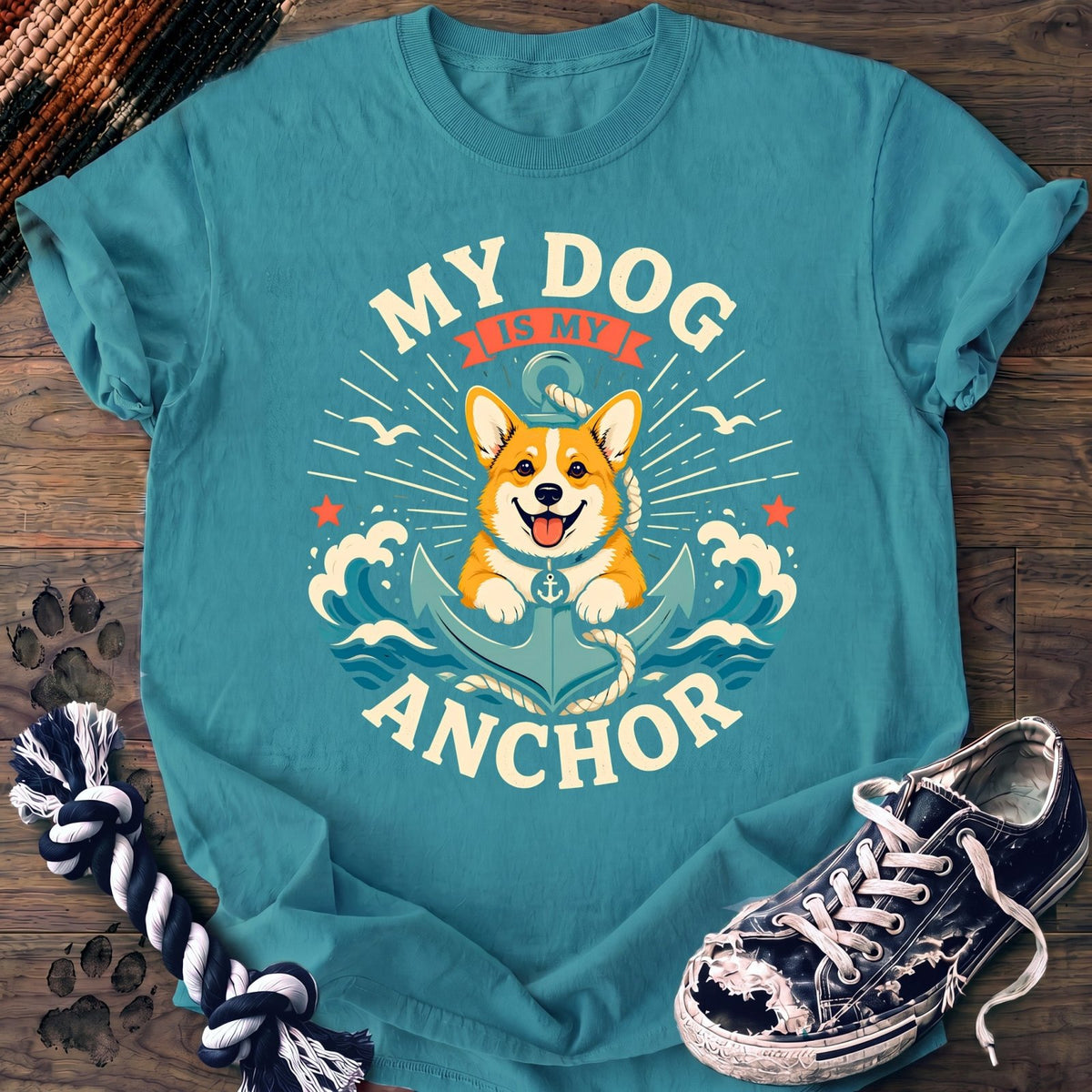 My Dog Is My Anchor - Corgi - PAWSSION CLUB