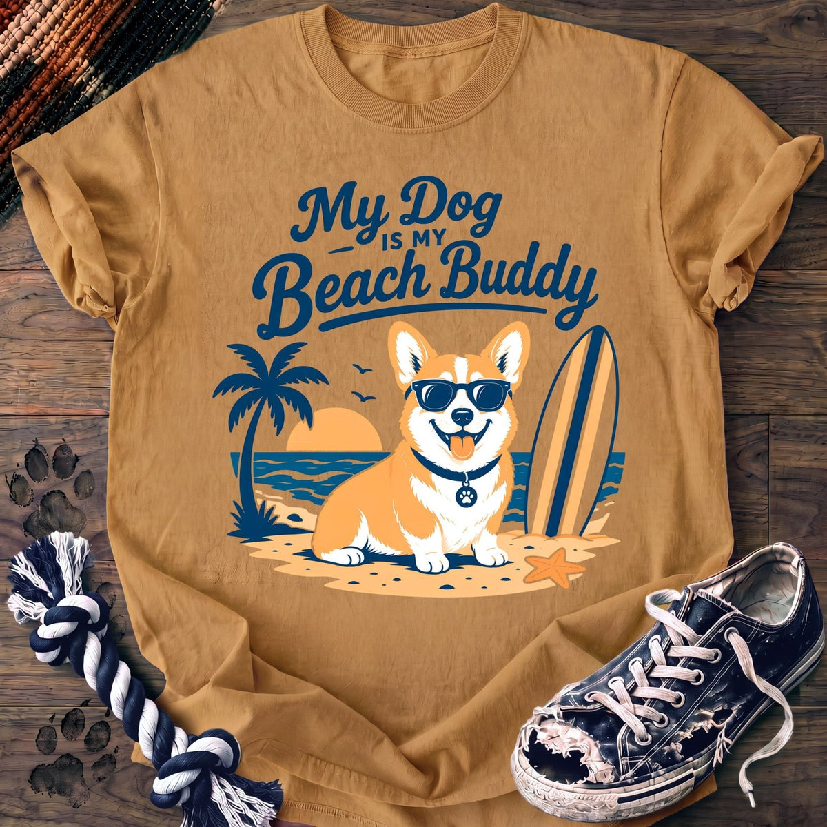 My Dog Is My Beach Buddy - Corgi - PAWSSION CLUB