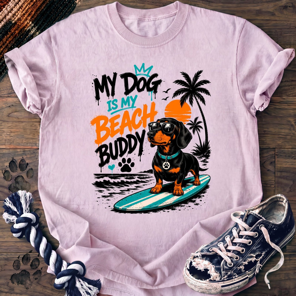 My Dog Is My Beach Buddy - Dachshund - PAWSSION CLUB