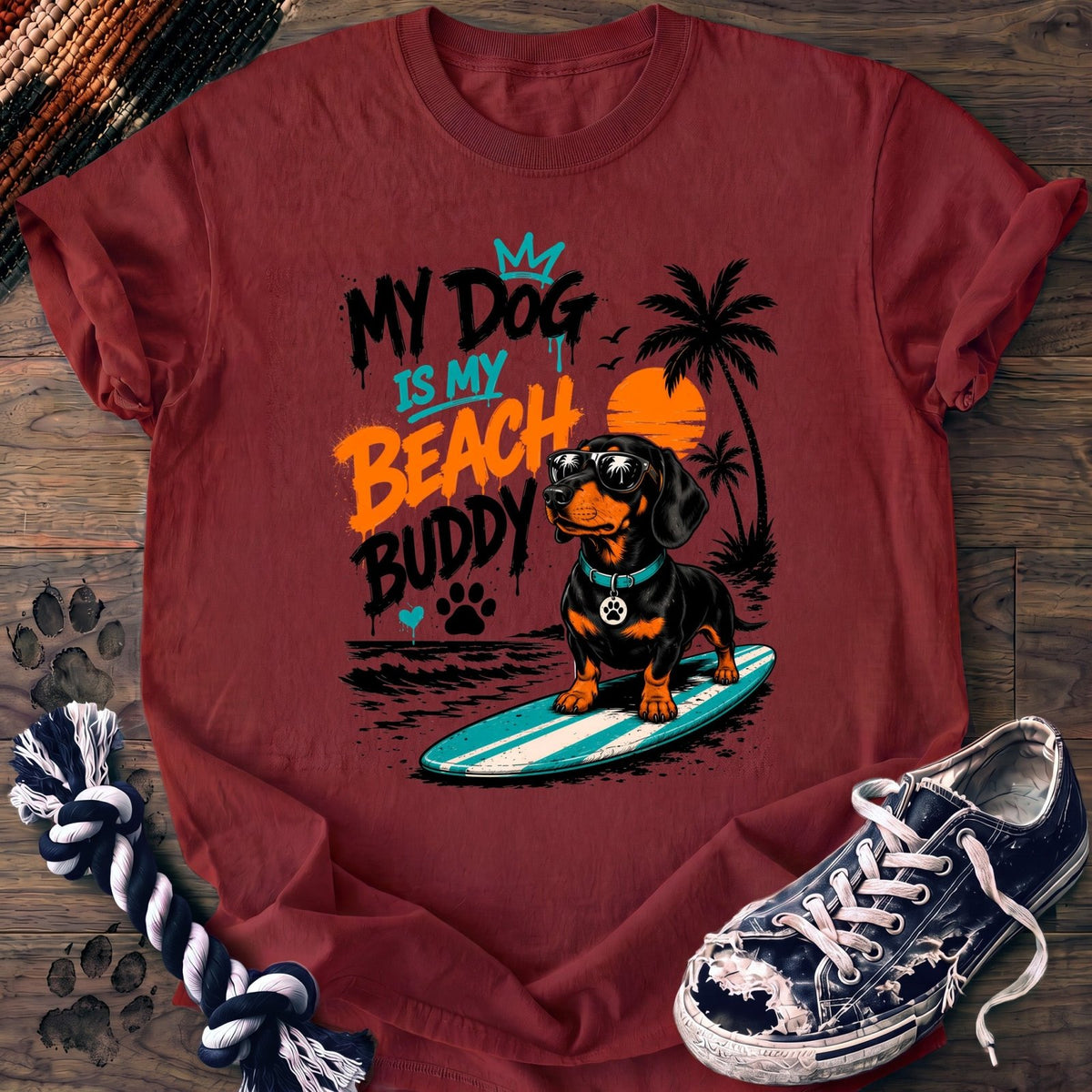 My Dog Is My Beach Buddy - Dachshund - PAWSSION CLUB
