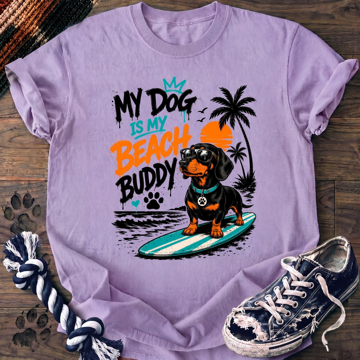 My Dog Is My Beach Buddy - Dachshund - PAWSSION CLUB
