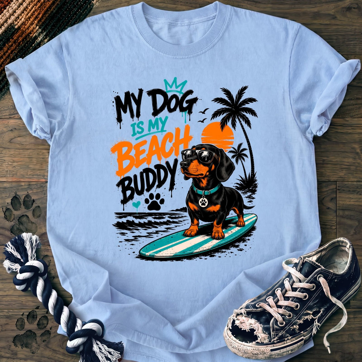 My Dog Is My Beach Buddy - Dachshund - PAWSSION CLUB