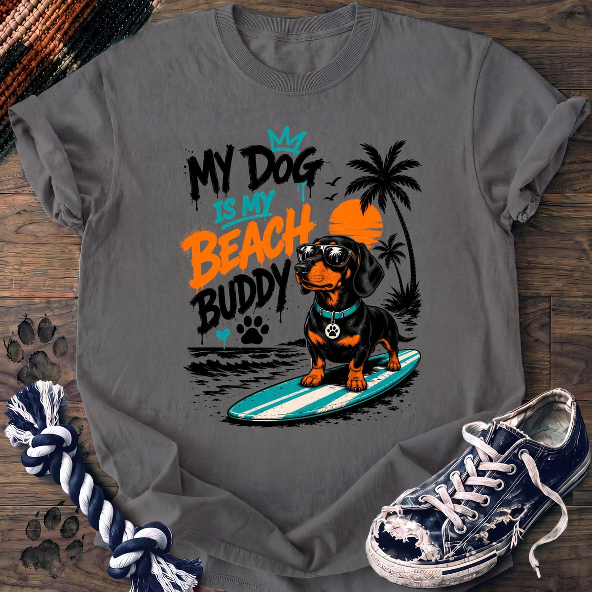 My Dog Is My Beach Buddy - Dachshund - PAWSSION CLUB
