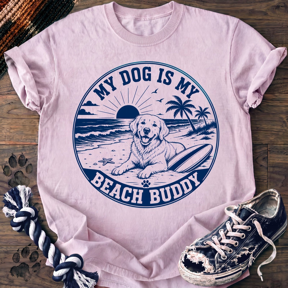 My Dog Is My Beach Buddy - Golden Retriever - PAWSSION CLUB