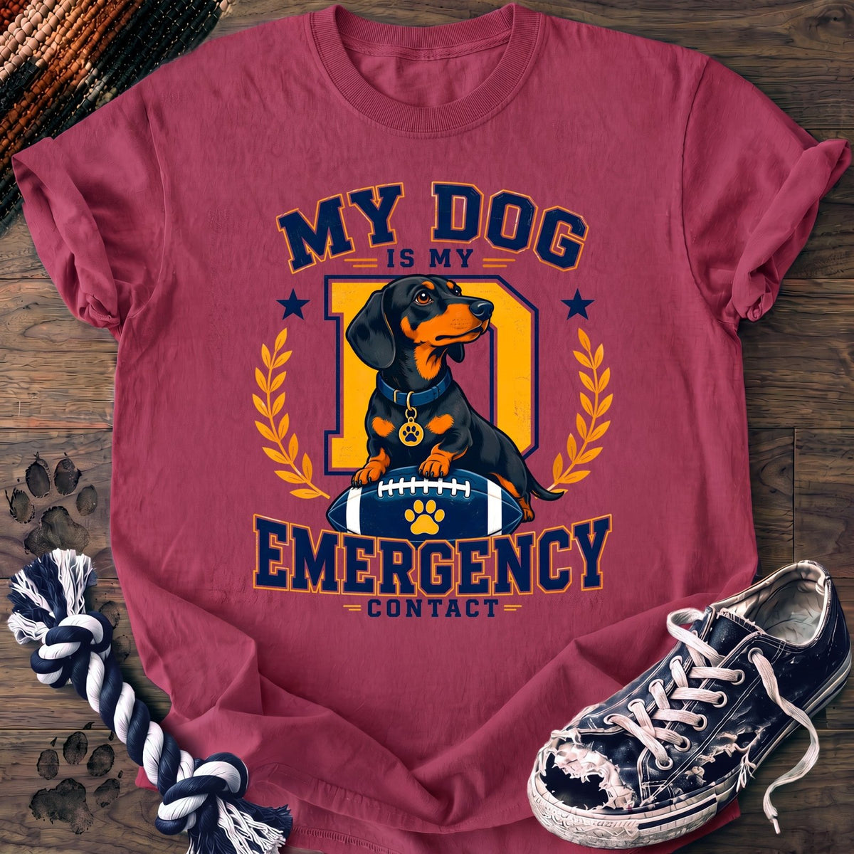 My Dog Is My Emergency Contact - Dachshund - PAWSSION CLUB
