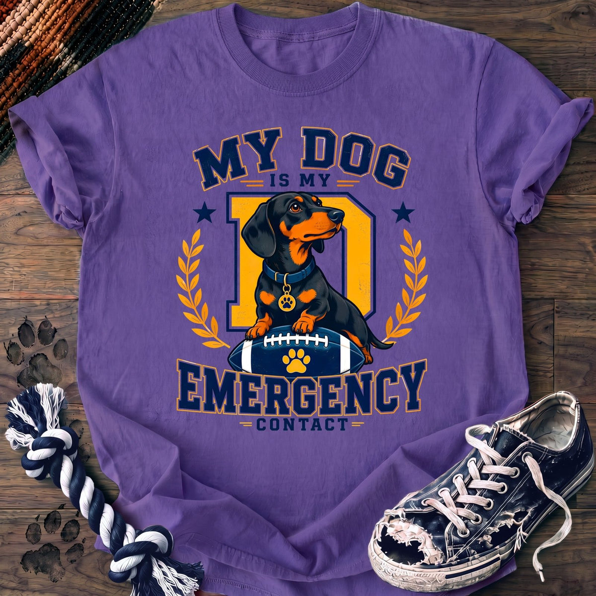 My Dog Is My Emergency Contact - Dachshund - PAWSSION CLUB