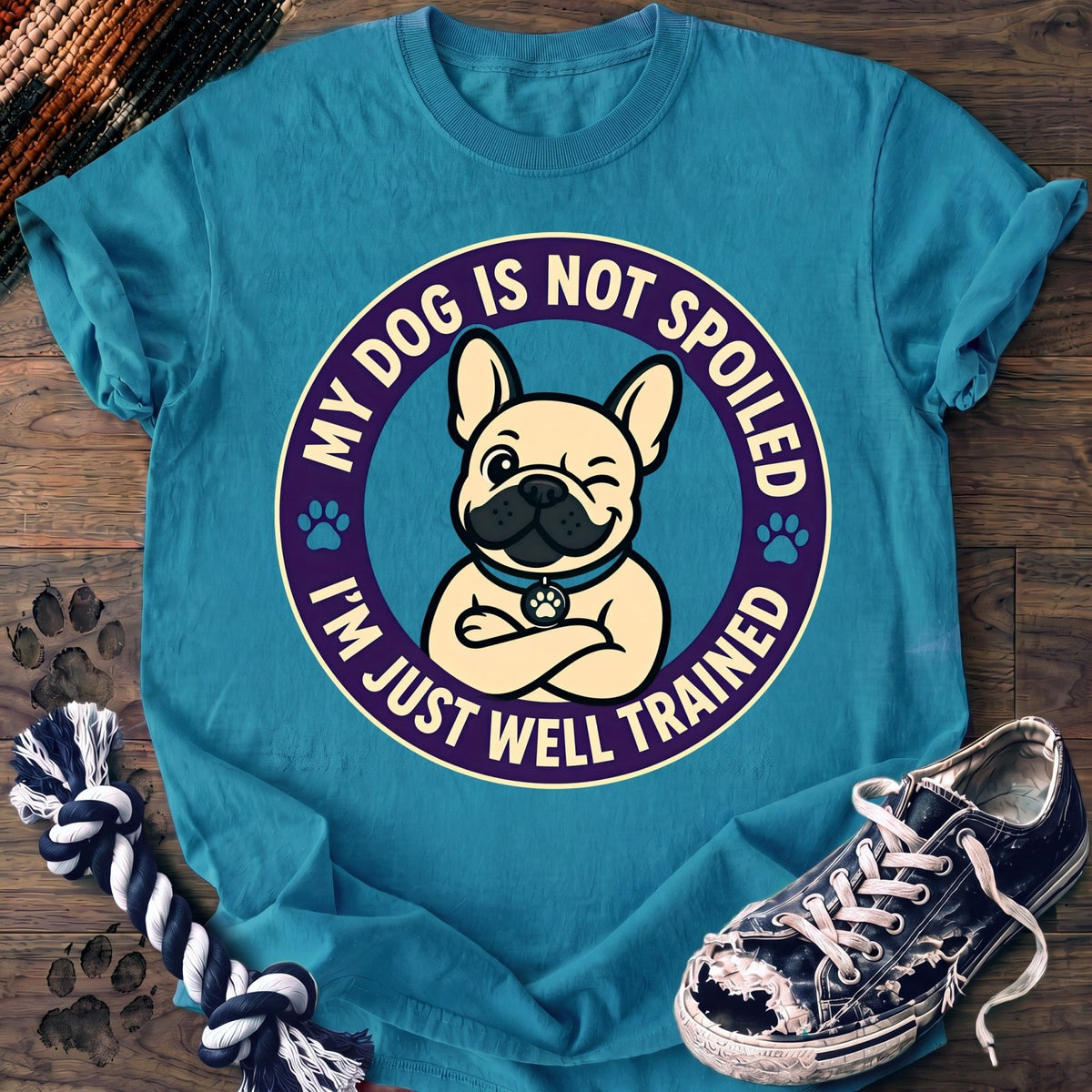 My Dog Is Not Spoiled Im Just Well Trained - French Bulldog - PAWSSION CLUB