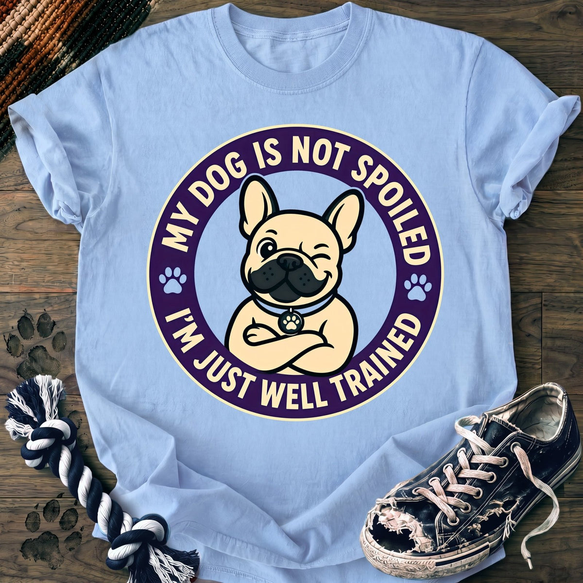 My Dog Is Not Spoiled Im Just Well Trained - French Bulldog - PAWSSION CLUB
