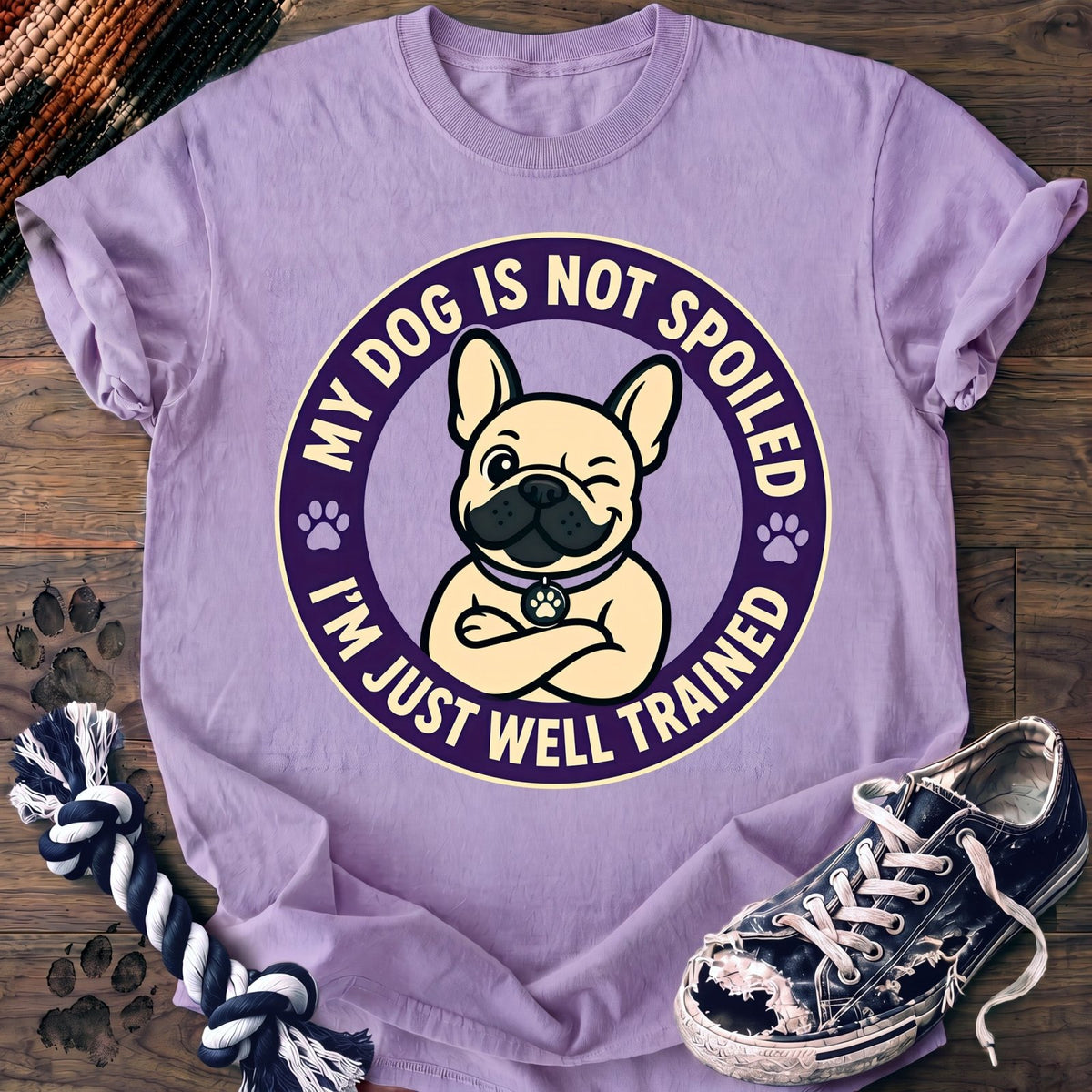 My Dog Is Not Spoiled Im Just Well Trained - French Bulldog - PAWSSION CLUB