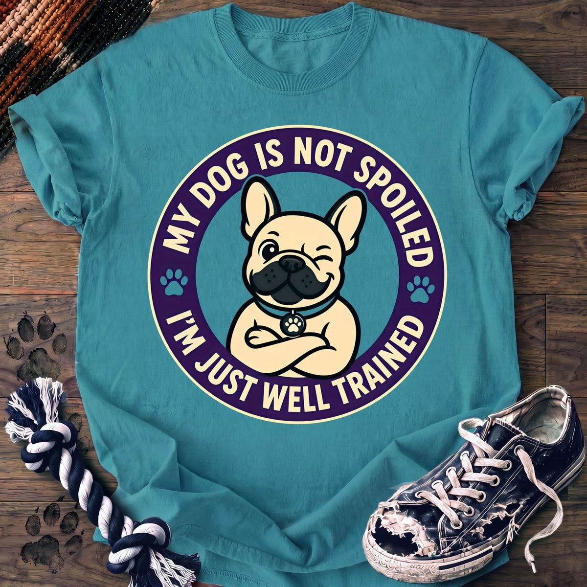 My Dog Is Not Spoiled Im Just Well Trained - French Bulldog - PAWSSION CLUB